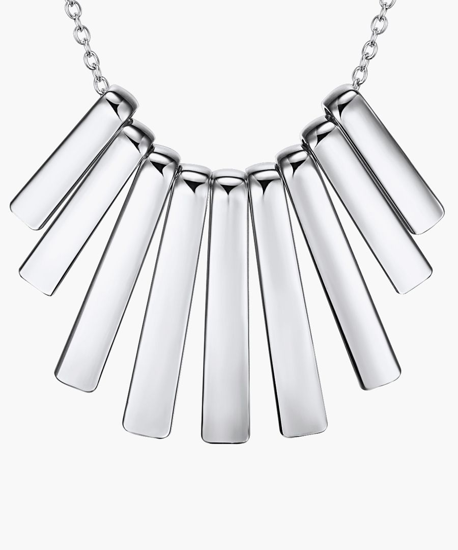 Silver-plated necklace