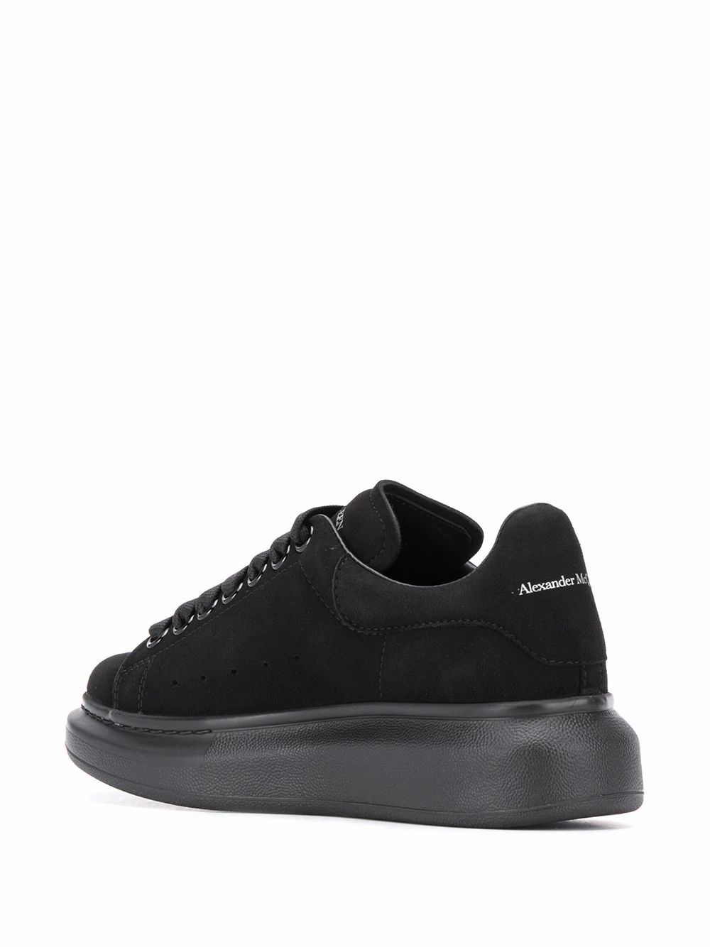 SNEAKERS ALEXANDER MCQUEEN, SUEDE 100%, color BLACK, Rubber sole, SS21, product code 558943WHV671000