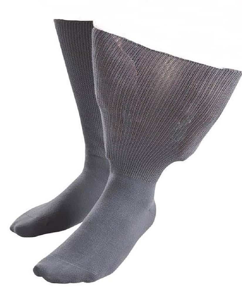 Men's & Women's Extra Wide Soft Cotton Oedema Socks for Swollen Feet