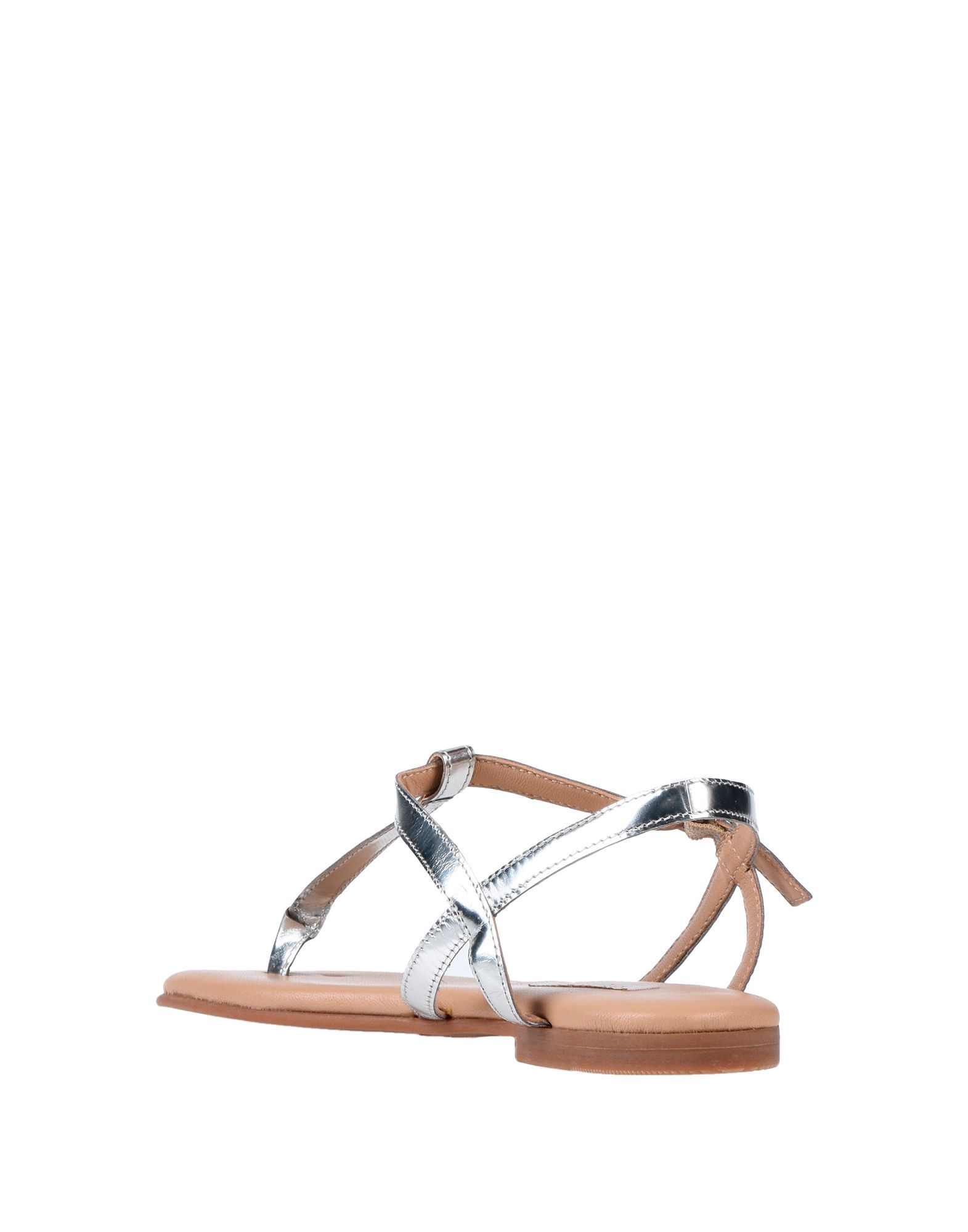 Dolce & Gabbana Girl Toe post sandals Leather