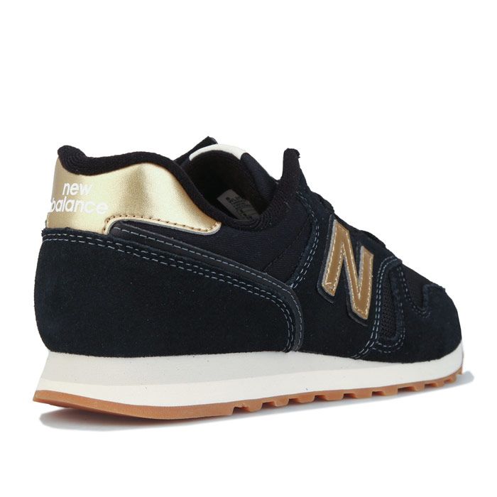 Women's New Balance 373 Trainers In Black Gold