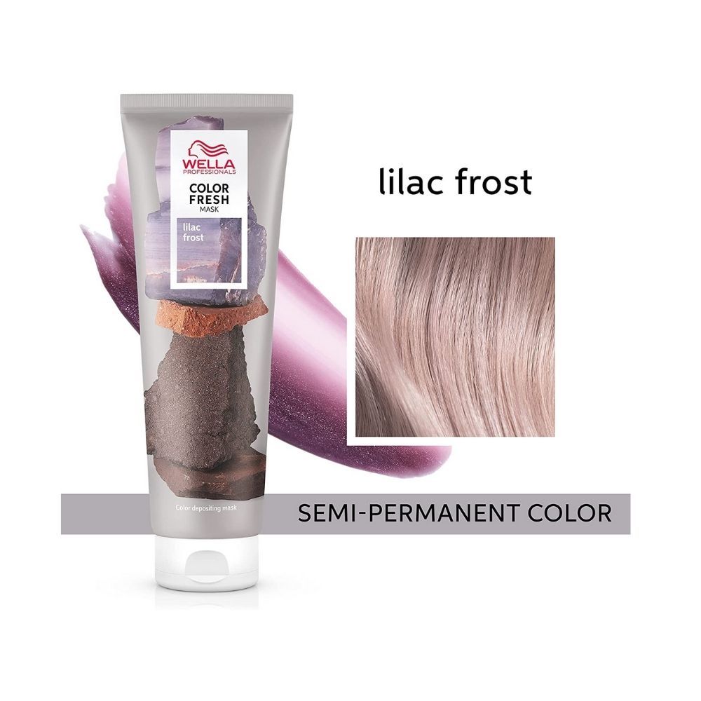 Wella Professionals Color Fresh Mask is a zero-damage colour-depositing mask to refresh your salon colour. Use this at-home treatment weekly to easily create the perfect colour in just 10 minutes! The temporary colour fades gradually and the rich care ingredients in the formula leave the hair feeling smooth and moisturised. Colour results can vary depending on the mask used and the base level and porosity of the hair – the lighter the hair the brighter the colour. Wella Color Fresh Mask is enriched with avocado oil and is formulated without silicones or animal-derived ingredients. Gloves are needed when applying.