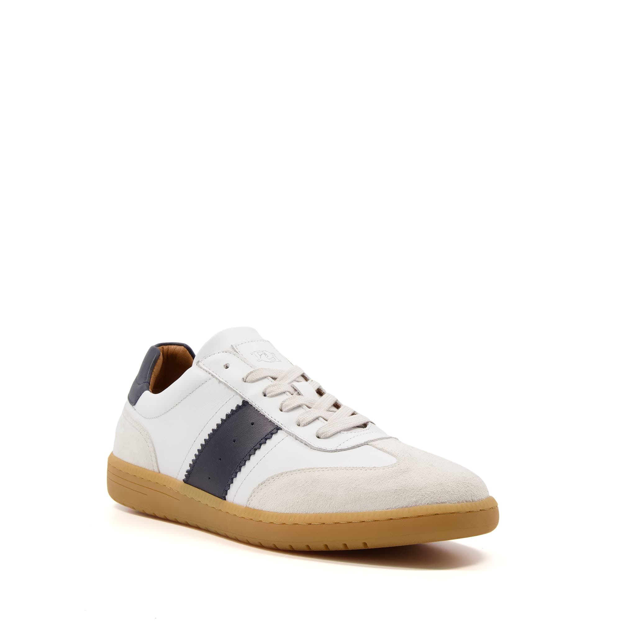 Dune Mens TUMBLE Leather Trainers