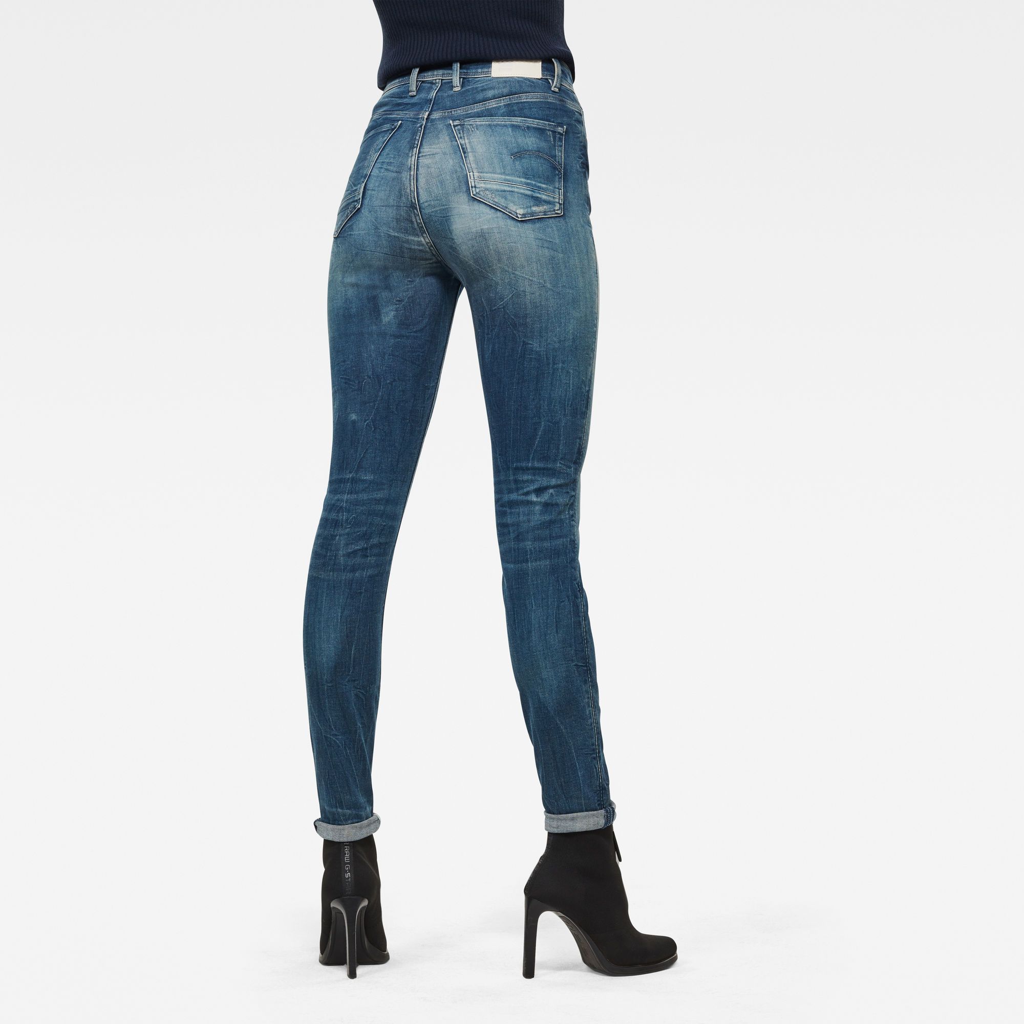 G-Star Raw Kafey Ultra High Skinny Jeans dames Jeans,blauw (Vintage Olympic Blue D15578-d441-d905),29W / 32L G-Star Raw Kafey Ultra High Skinny Jeans dames Jeans,blauw (Vintage Olympic Blue D15578-d441-d905),29W / 32L