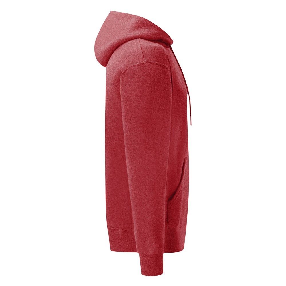 Adult hooded sweatshirt. Set in sleeves with twin needle stitching throughout. Double fabric hood with self coloured draw cord. Front pouch pocket. Produced using Belcoro® yarn for a softer feel and cleaner printing process. 100% Cotton facing for enhanced wash and wear performance. Also available in childrens sizes, code 62037. Weight: 280g/m². Fabric: 80% Cotton, Belcoro® yarn, 20% Polyester. S (35-37: To Fit (ins)). M (38-40: To Fit (ins)). L (41-43: To Fit (ins)). XL (44-46: To Fit (ins)). 2XL (47-49: To Fit (ins)). <BR><BR>FRUIT OF THE LOOM - a brand steeped in tradition, offering a comprehensive range of garments.