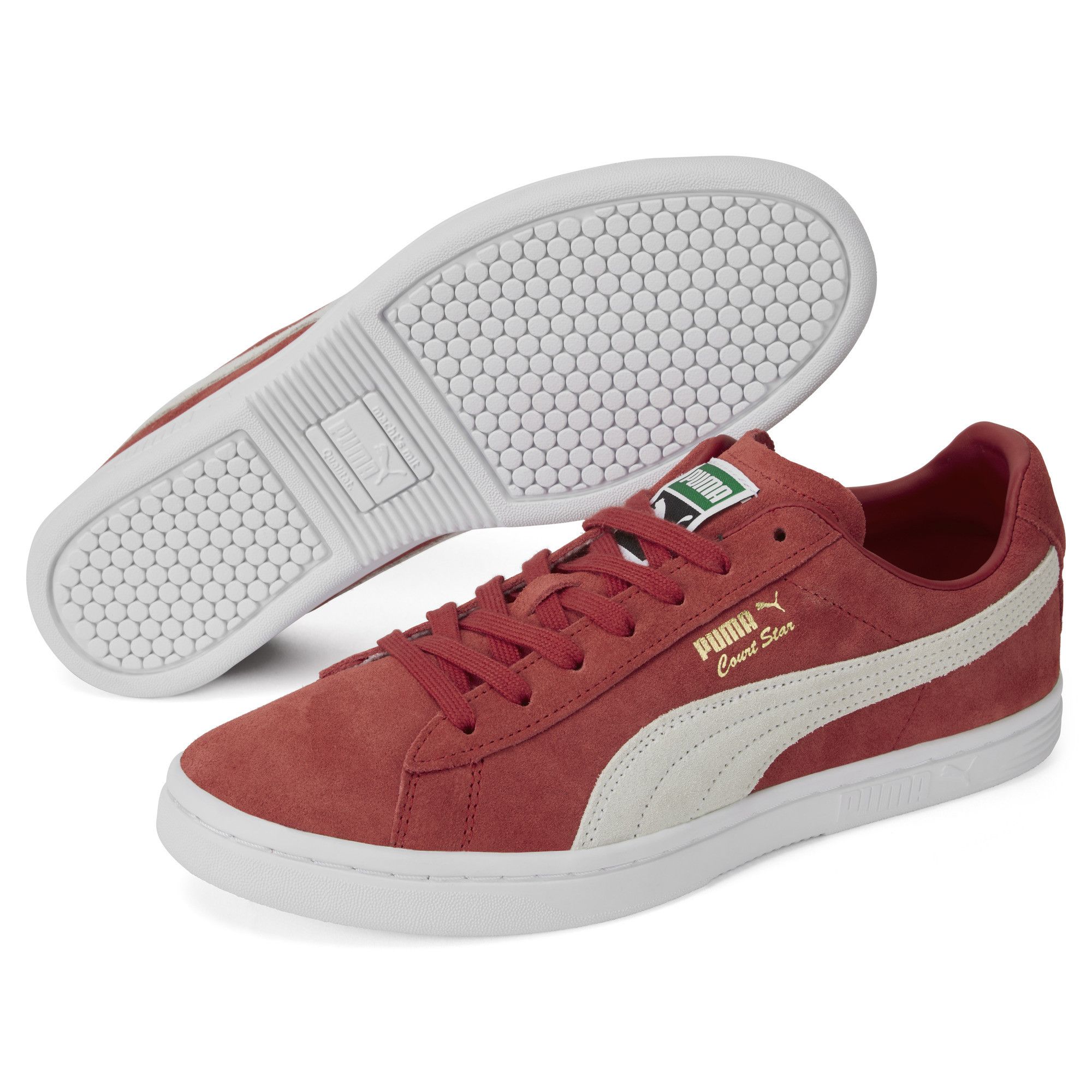 PUMA Mens Court Star Suede Trainers