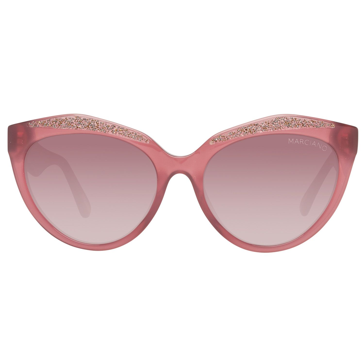 Guess by Marciano Sunglasses GM0776 75F 56
Frame color: Pink
Lenses color: Brown
Lenses material: Plastic
Filter category: 3
Style: Butterfly
Lenses effect: Gradient
Protection: 100% UVA & UVB
Lenses width: 56
Lenses height: 44
Bridge width: 18
Frame width: 142
Temples length: 140
Shipment includes: Case, cleaning cloth, documentation
Spring hinge: No