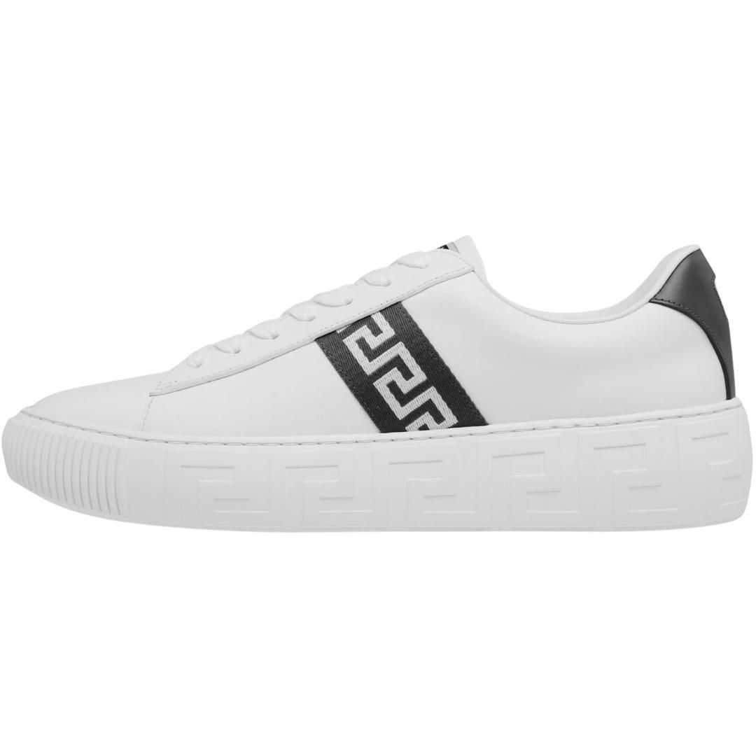 Versace Greca Logo White Sneakers