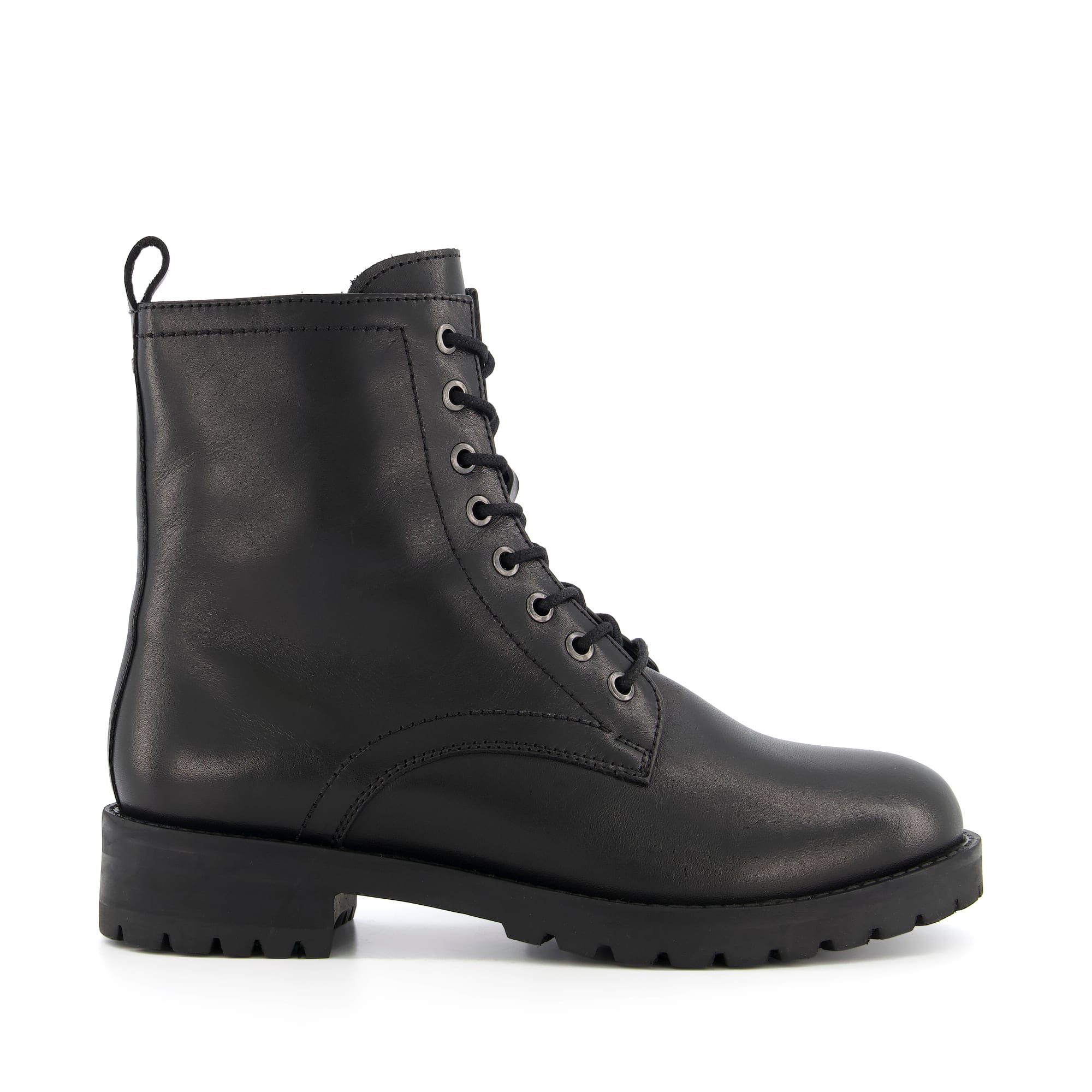 Dune Ladies PRESTIN Lace-Up Leather Boots