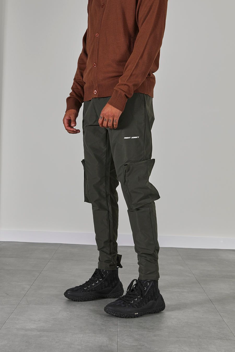 Khaki Utility Cargo Pants