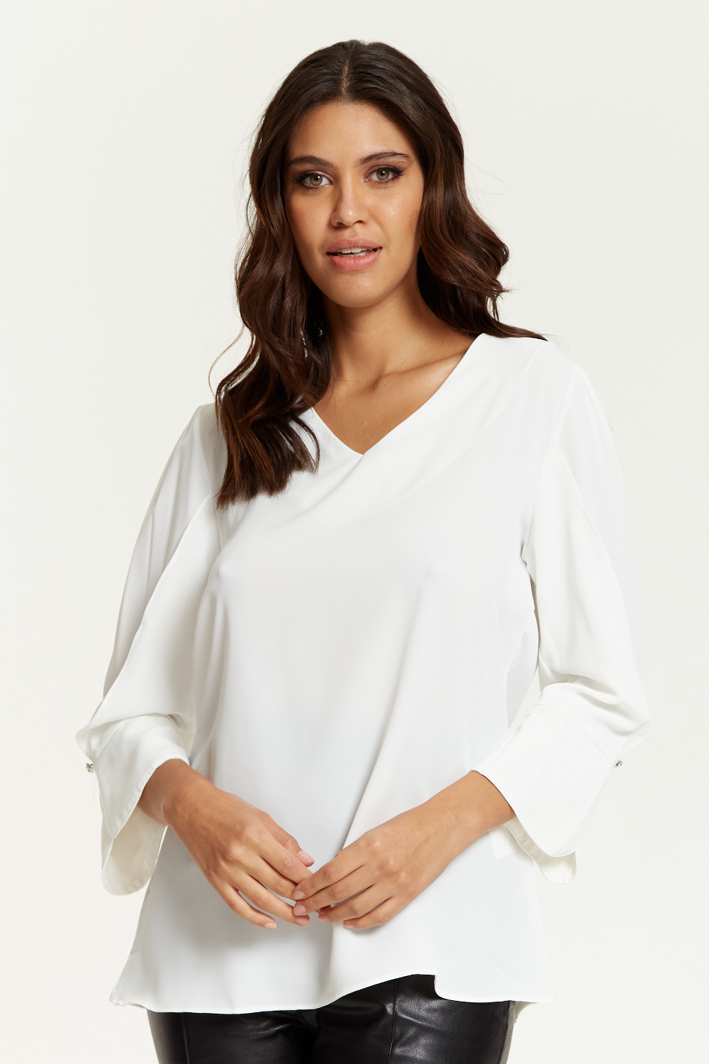 Introducing your new fave top from our latest collection. Chic, versatile, and the perfect addition to your new-season wardrobe, this style is everything you've been scrolling for. Pair with your fave jeans and chunky trainers for off-duty days or go all-out with wide leg trousers and statement heels. Want more?