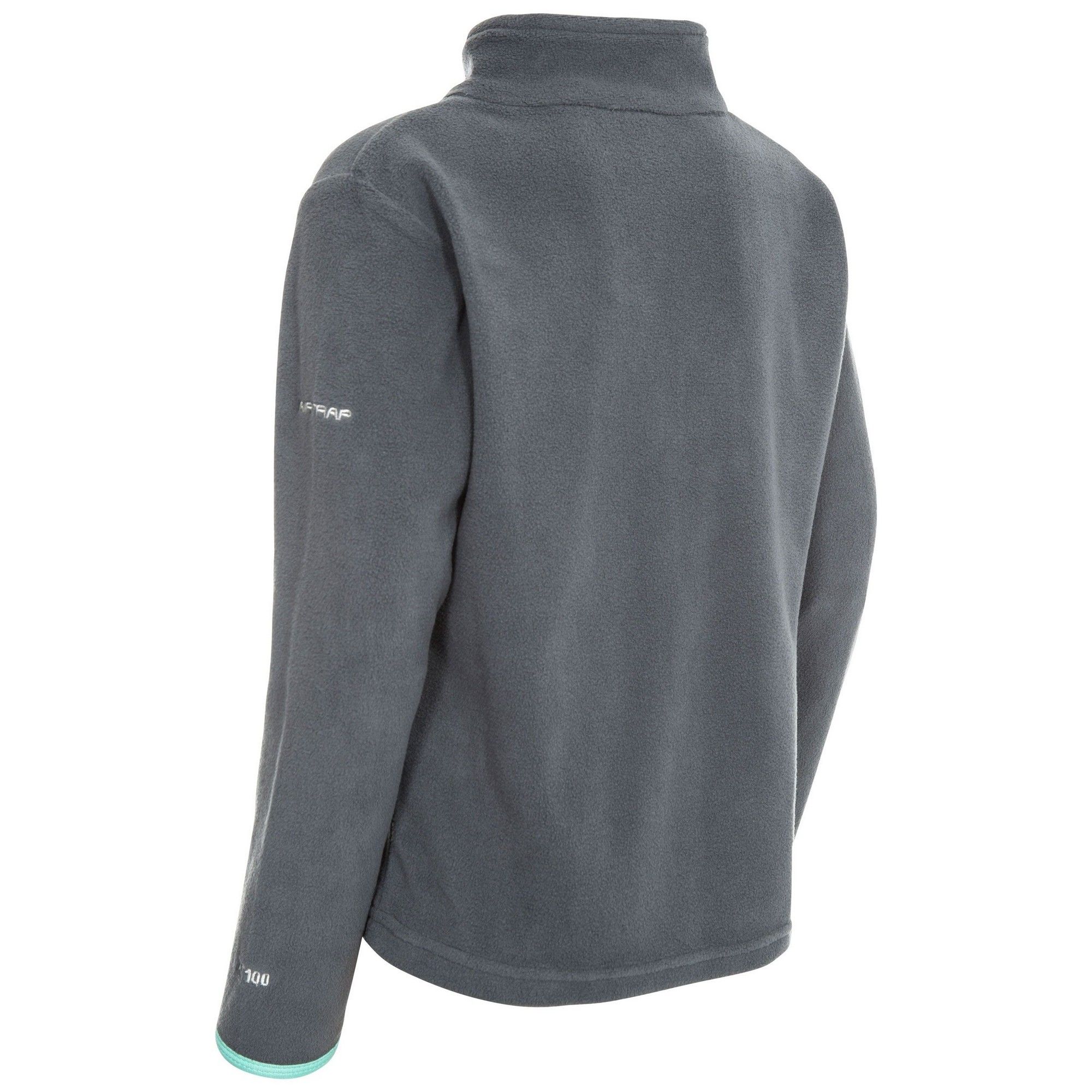1/2 zip in contrast colour. Contrast binding on cuffs. Contrast facing on inner collar. Material: 100% polyester microfleece. Trespass Childrens Chest Sizing (approx): 2/3 Years - 21in/53cm, 3/4 Years - 22in/56cm, 5/6 Years - 24in/61cm, 7/8 Years - 26in/66cm, 9/10 Years - 28in/71cm, 11/12 Years - 31in/79cm.