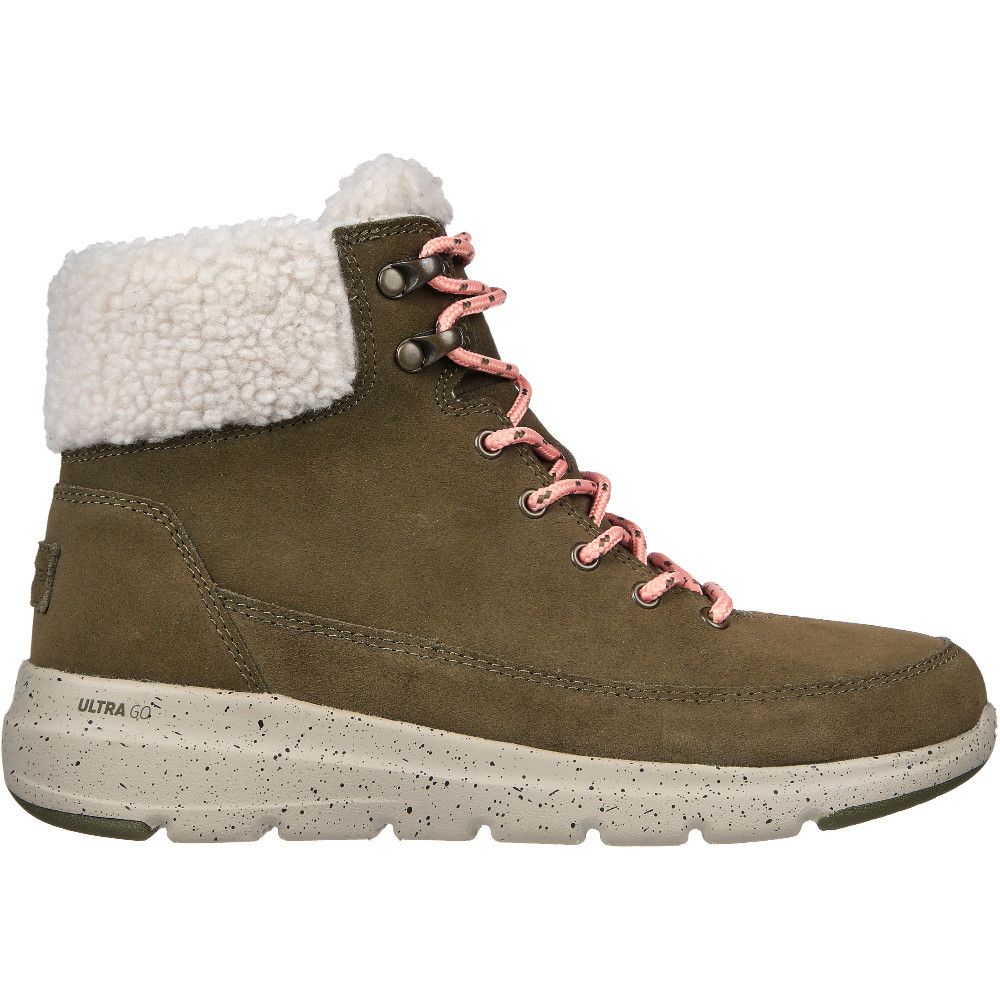 skechers glacial ultra lace up boot
