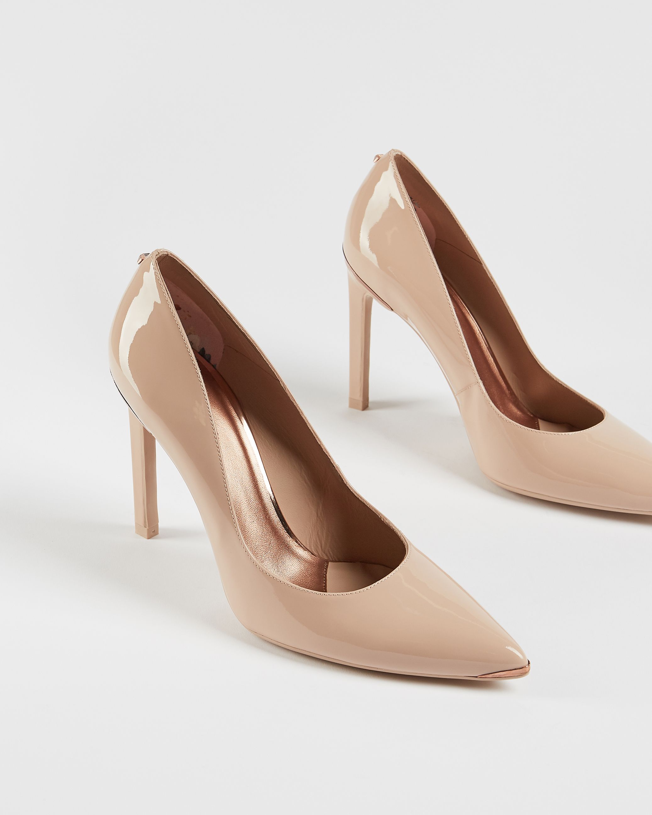 ted baker melnil patent leather courts