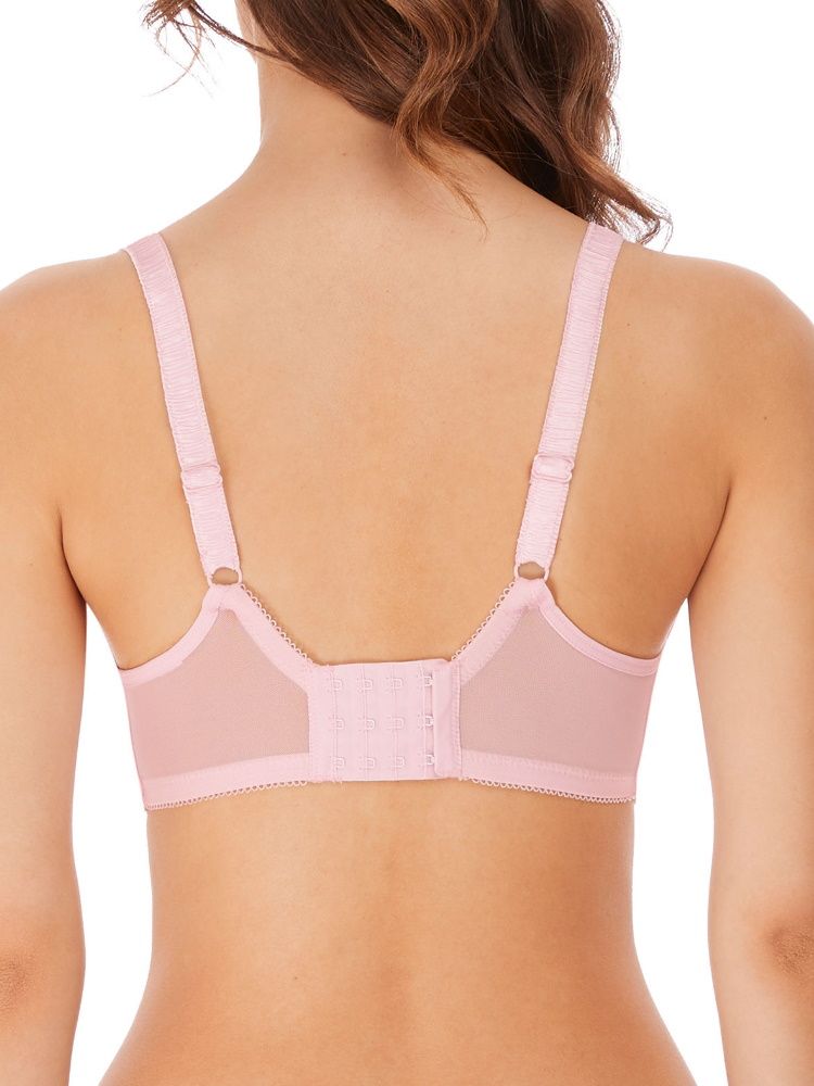 Freya Pure Moulded Nursing Bra. With flexi-wire, spacer moulded cups and easy access. The product is hand-wash only.