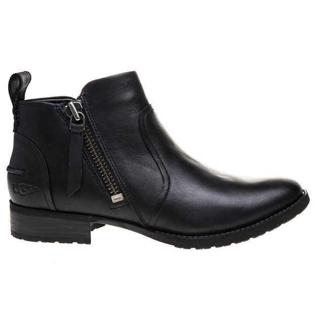 ugg aureo boot black leather