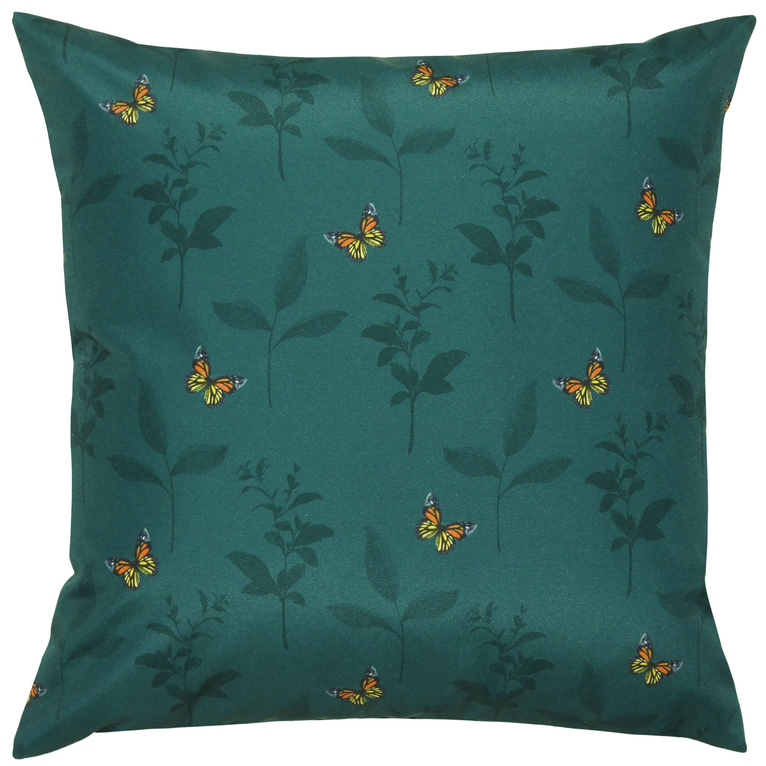 Add a pop of colour to your garden with this vibrant botanical cushion. Featuring a bold reversible design, this cushion will make a beautiful and durable addition to your outdoor space.