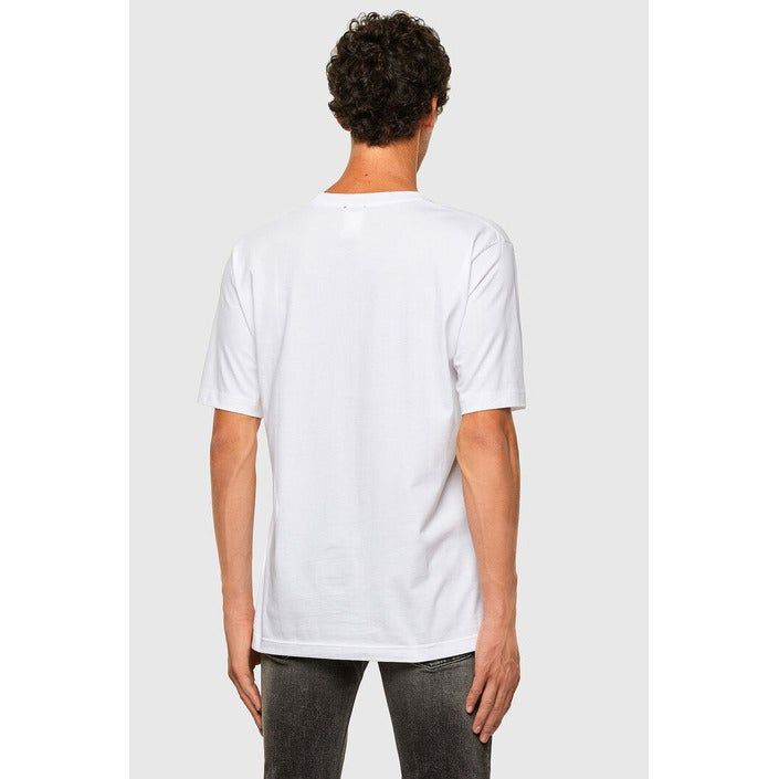 Brand: Diesel   Gender: Men   Type: T-shirts   Color: White   Pattern: Print   Neckline: Round Neck   Sleeves: Short Sleeve   Season: Spring/summer