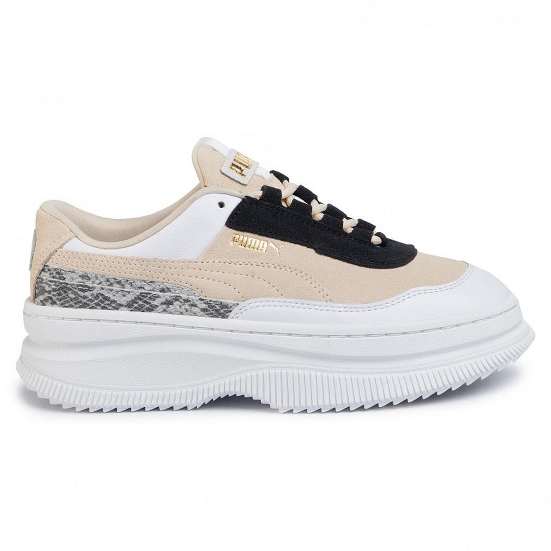 Puma Deva Reptile Beige Womens Trainers 8109