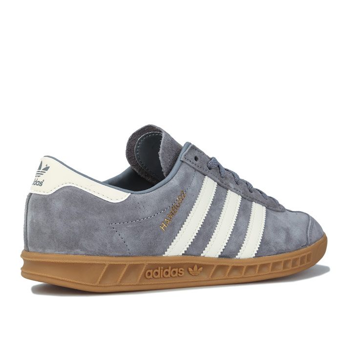 Men's adidas Originals Hamburg Trainers in Grey