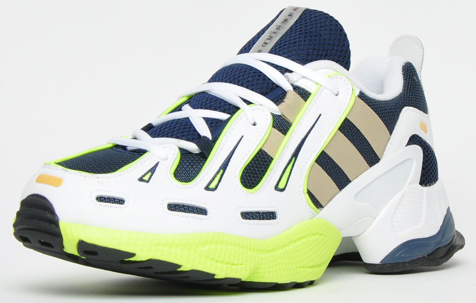 These Adidas trainers are sold as B grades, which means there may be some very slight cosmetic issues on the shoe and they come in a white box with the Adidas brand authenticity details attached to it.  Any blemishes are usually very difficult to see.  All shoes are guaranteed to give fair wear and tear and offer a substantial saving against the normal high street price. The overall function or performance of the shoe will not be affected by any minor cosmetic issues. Adidas B Grades are authentic products released by the brand for sale with their approval and at greatly reduced prices. If you are unhappy with your purchase, we will be more than happy to take the shoes back and issue a full refund.