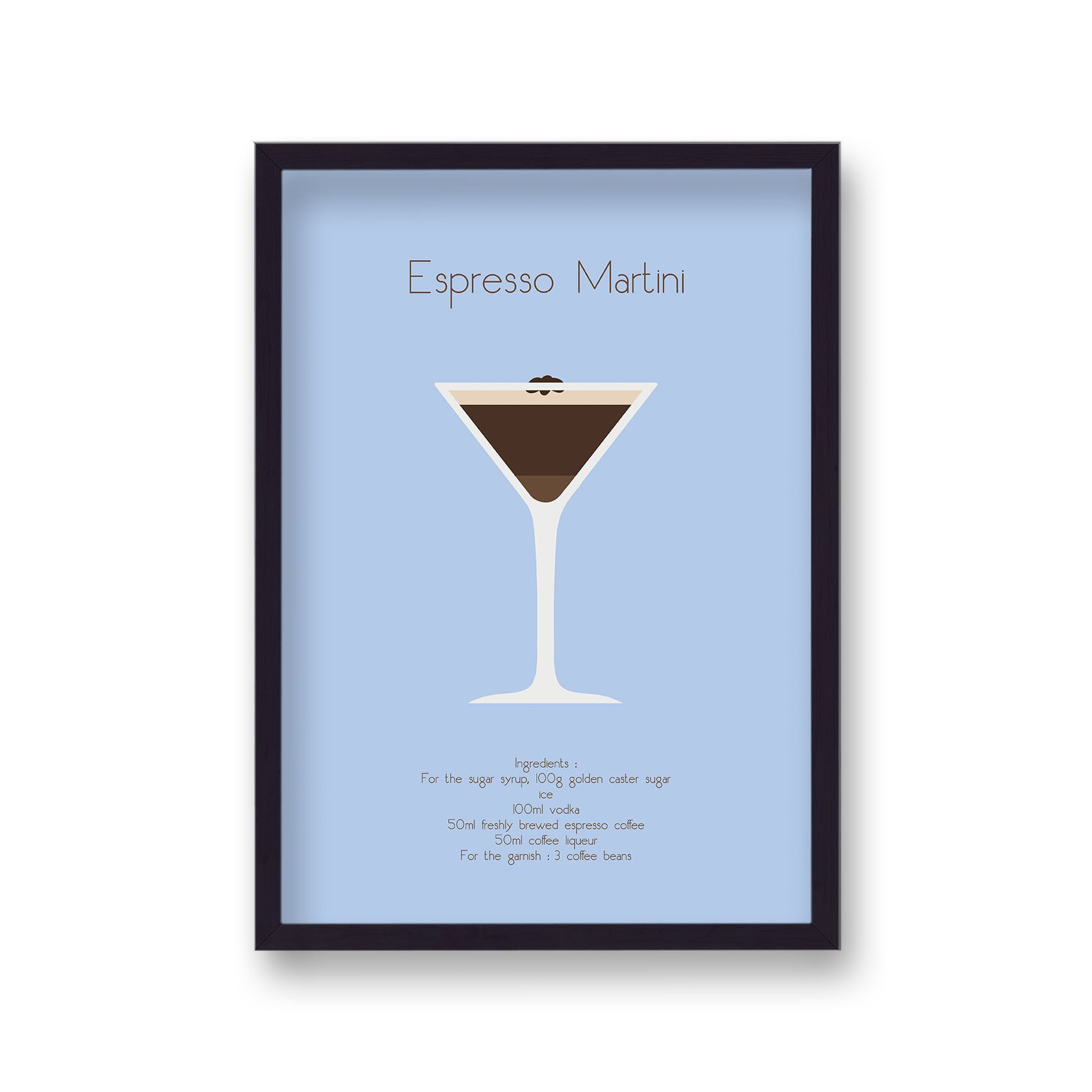 Printed on 240gsm Matte Ultra white paper, offering a smooth finish with ultra vivid colours. All of our frames are FSC certified and handmade in the UK by our qualified framers.The frames are professionally finished and ready to hang. We use Clarity + premium synthetic glazing. The wood measures 20mm face x 22mm depth.