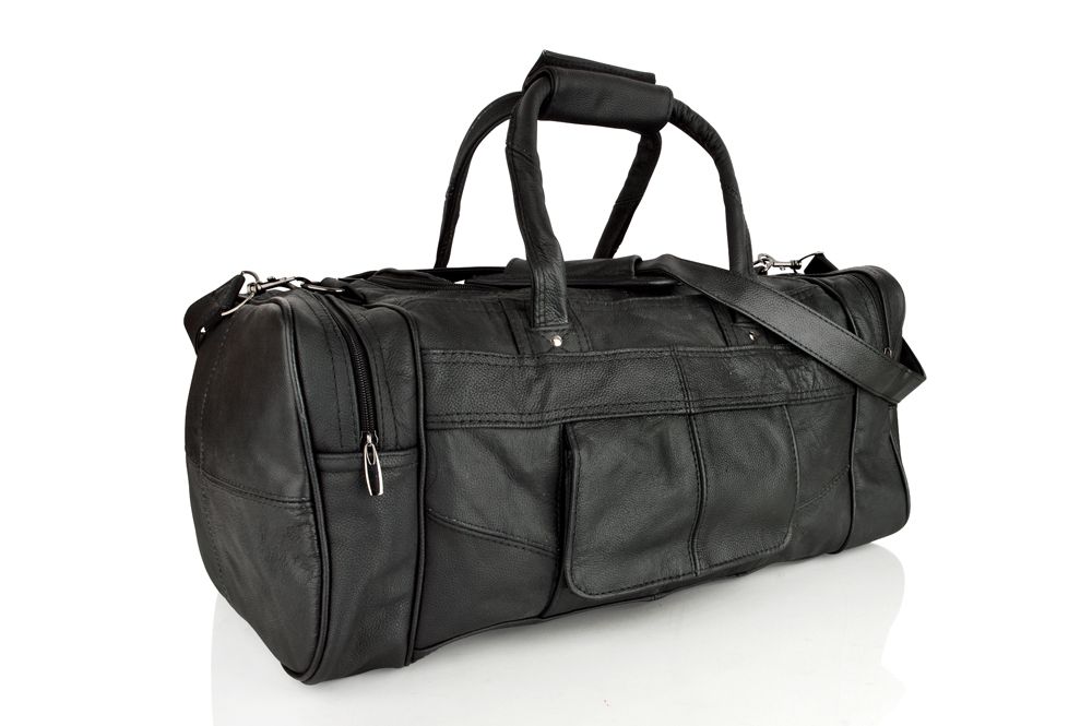 Woodland Leather Black Medium Size 