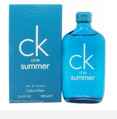 CK CK1 Summer EDT Spray 100ml (2018)