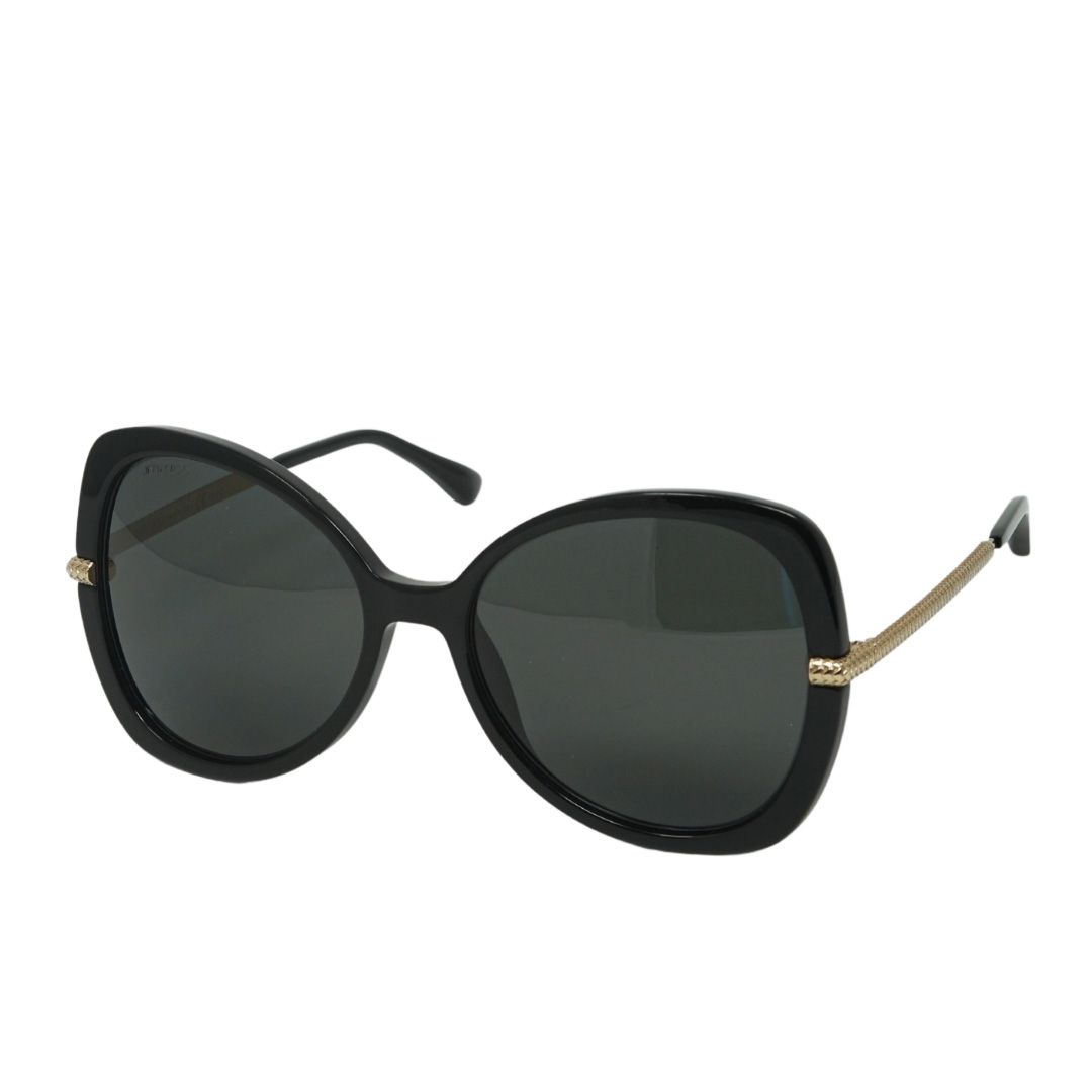 Jimmy Choo CRUZ/G/S 807/JL Sunglasses. Lens Width = 58mm. Nose Bridge Width = 18mm. Arm Length = 140mm. Sunglasses, Sunglasses Case, Cleaning Cloth and Care Instructions all Included. 100% Protection Against UVA & UVB Sunlight and Conform to British Standard EN 1836:2005