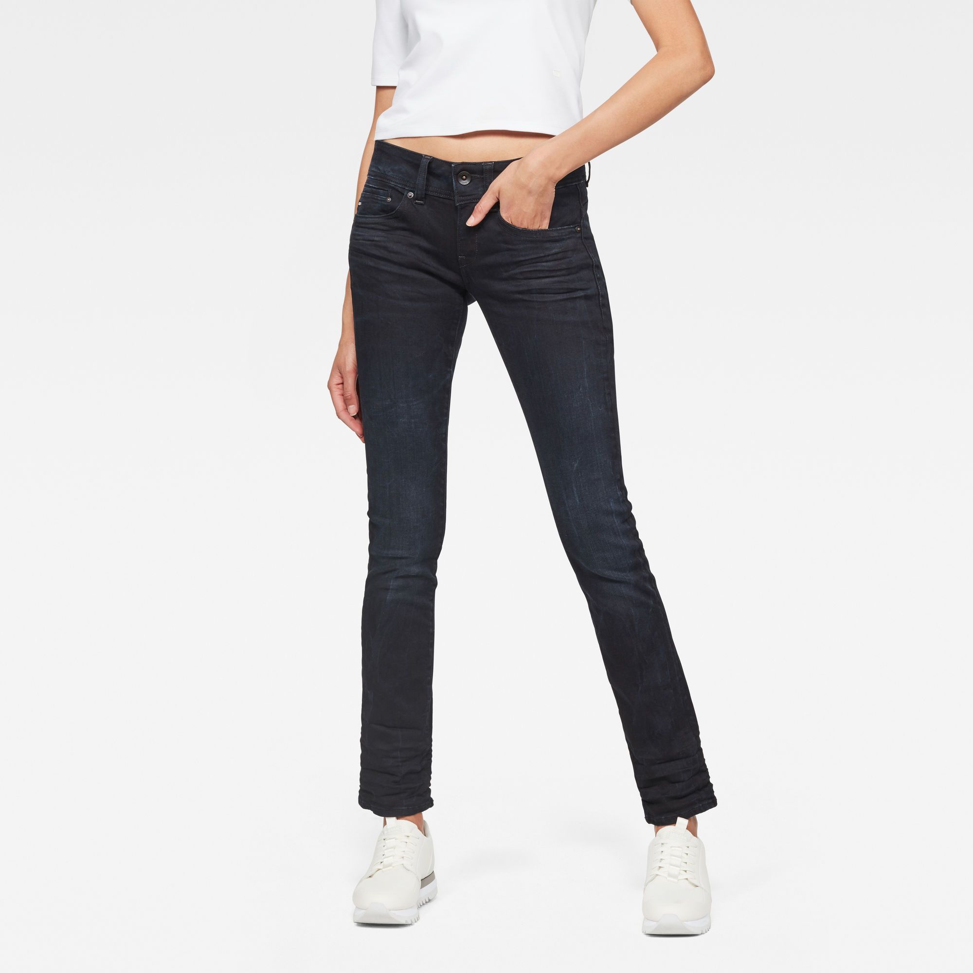 G-Star RAW Midge Saddle Straight Jeans