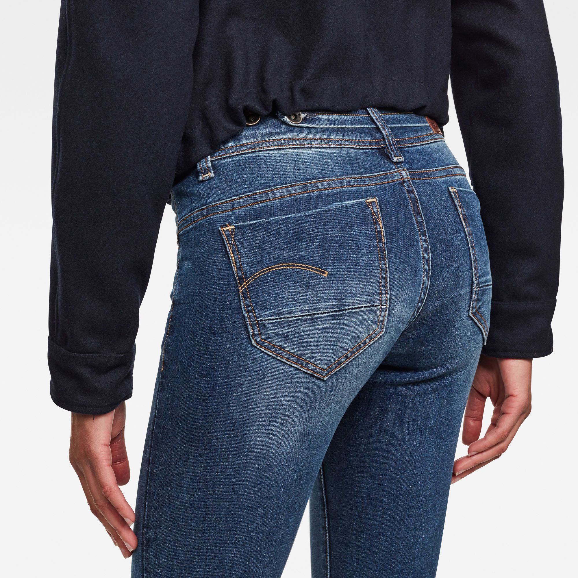 G-Star RAW Midge Saddle Straight Jeans