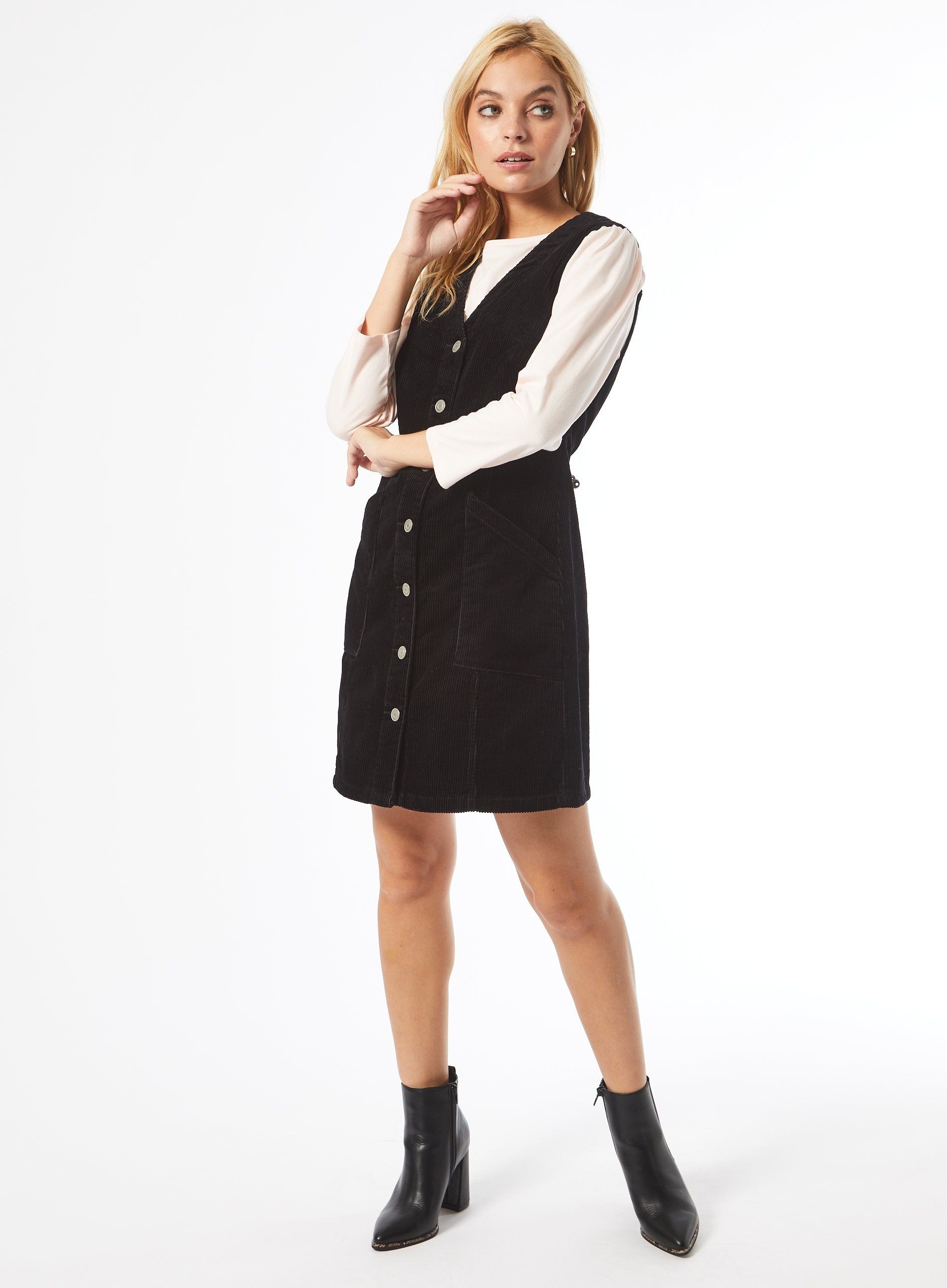 womens petite black dress