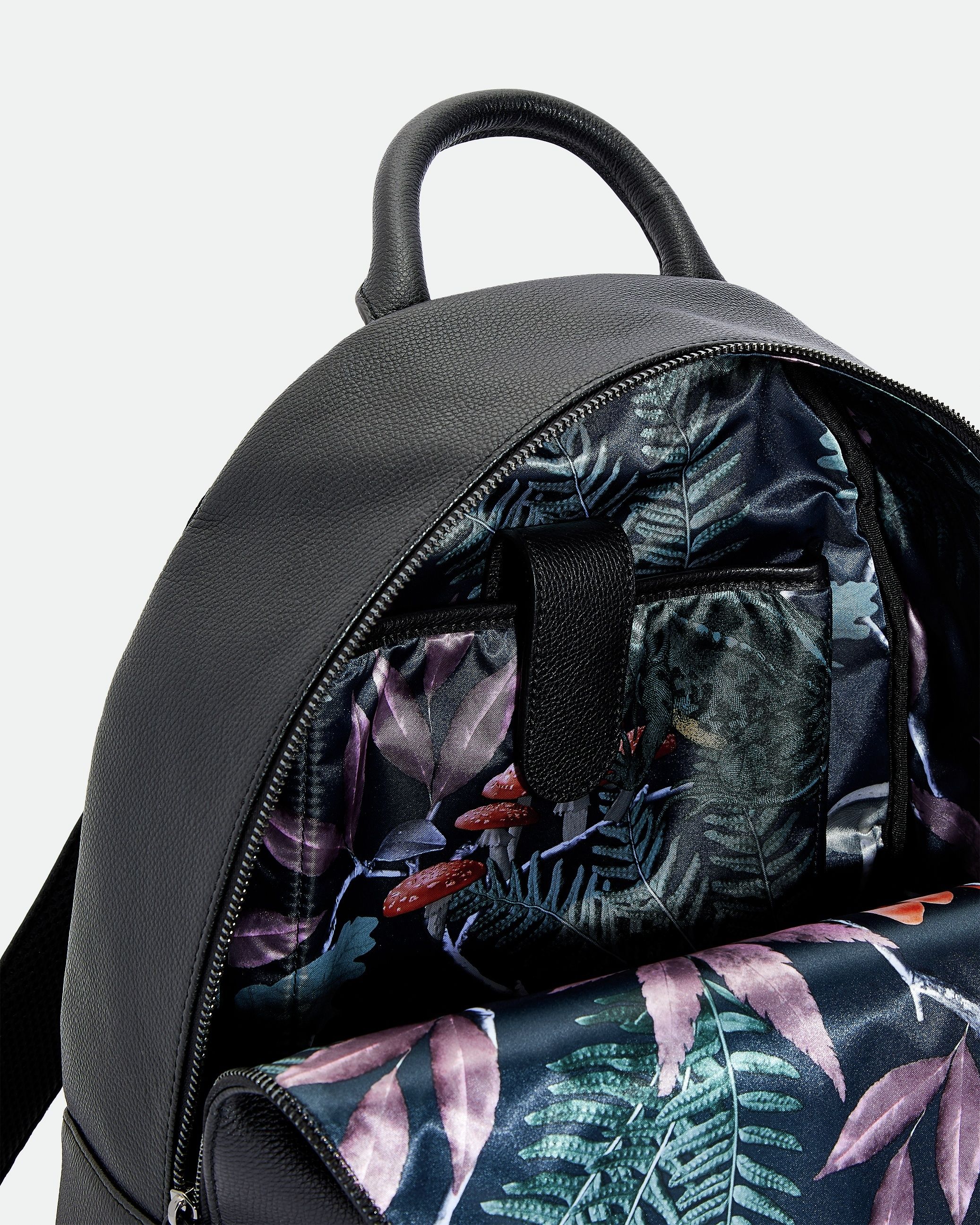 ted baker leather backpack women's