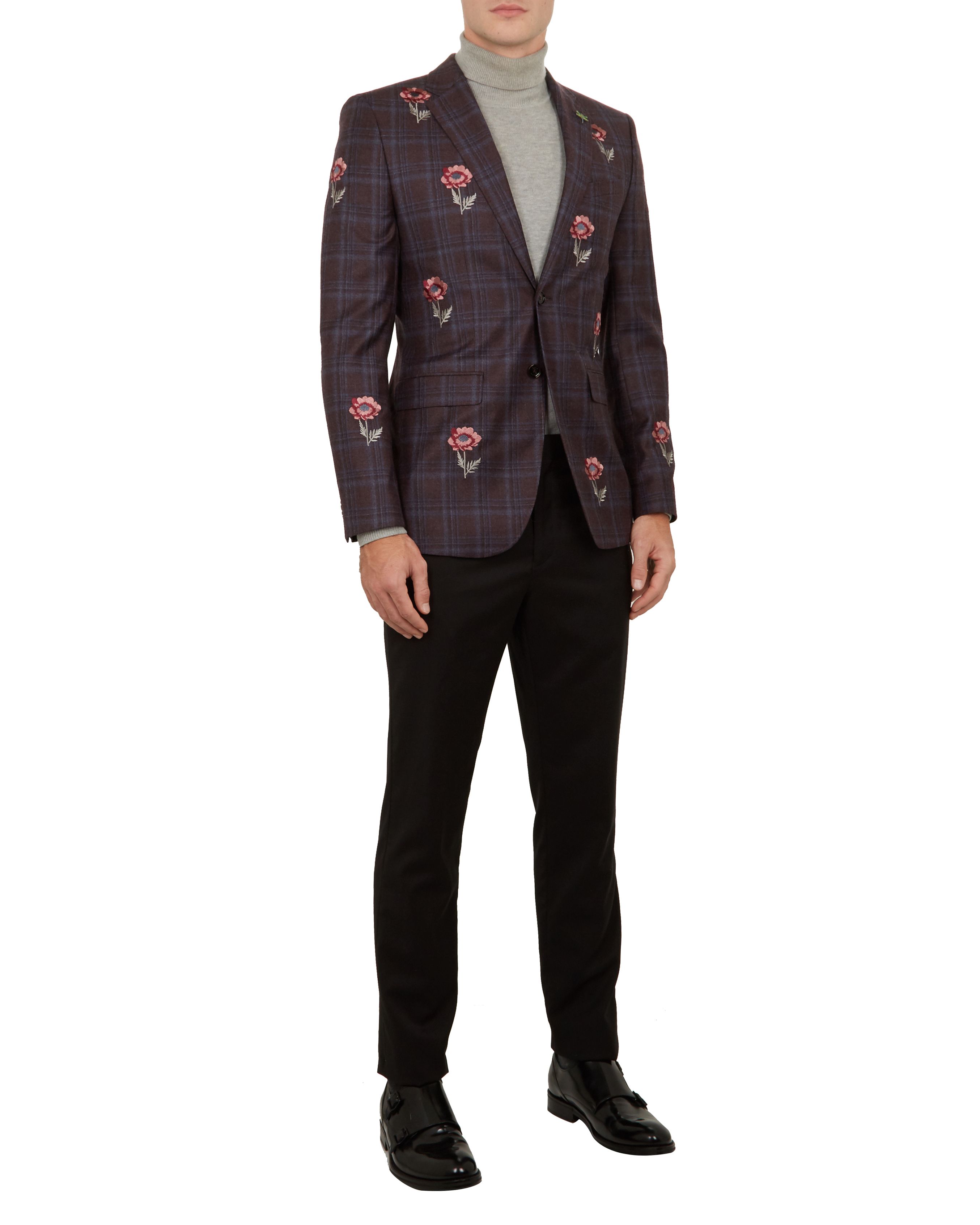 ted baker embroidered jacket