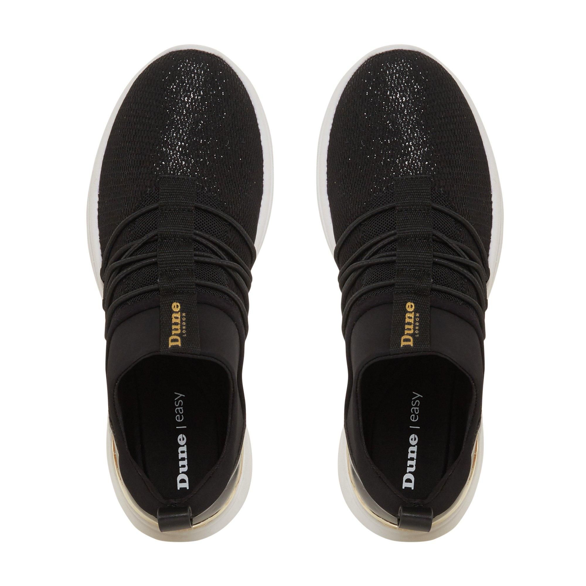 dune elouera wedge trainers