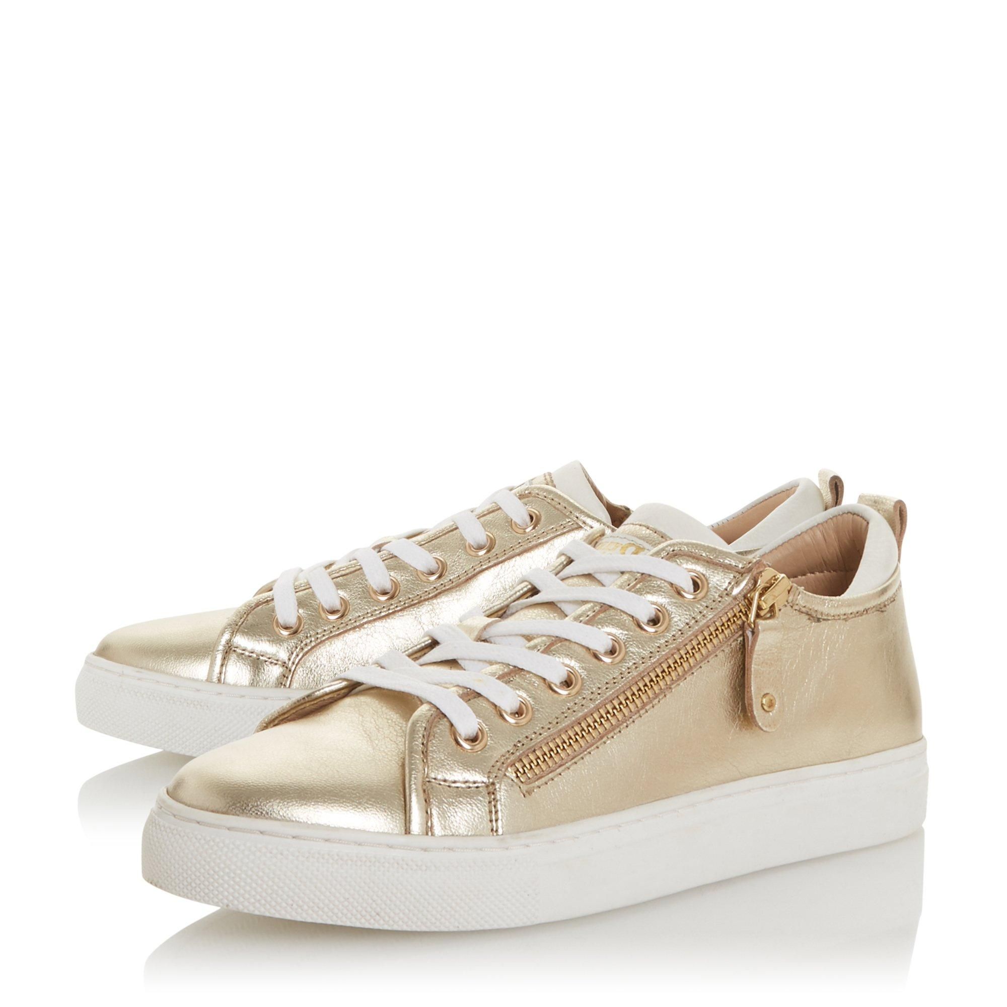 Dune Ladies ELICIA Side Zip Trainers