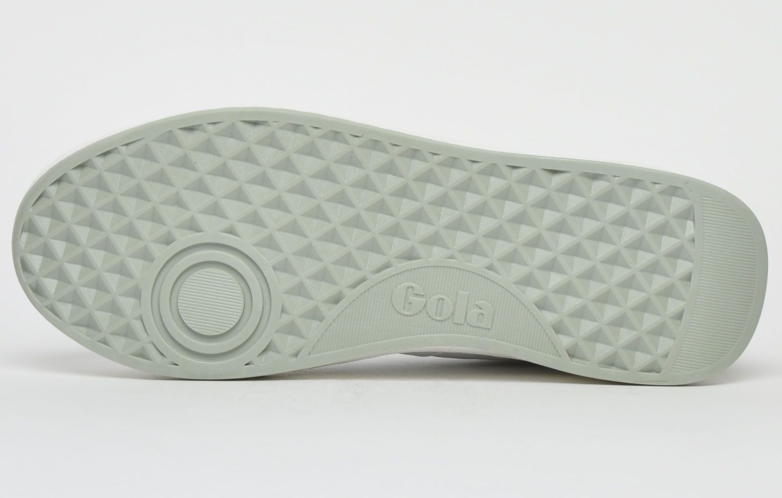 This Gola Classics Grandslam is an on-trend silhouette paying homage to Gola’s British roots taking the classic court design and adding mesh panels with a contrasting vintage styled outsole giving a fresh and modern look that you’d expect from Gola. <p>Iconic Gola signature details finish these Grandslam trainers in style.</p> <p>- Textile/ leather upper</p> <p>- On-trend retro styling</p> <p>- Secure lace up system</p> <p>- Vintage styled outsole</p> <p>- Gola Classics branding throughout</p>