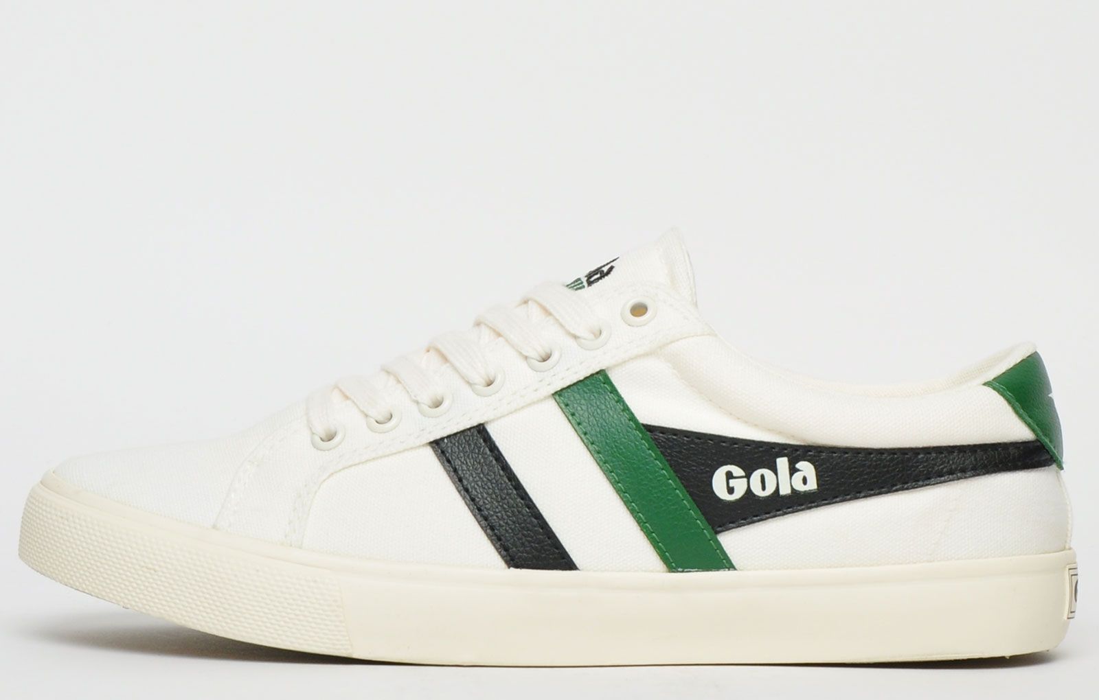 Born in Britain in 1905, Gola holds its British Heritage close to its heart. Gola has been associated with numerous high profile sporting legends over the years and was the number 1 British Sportwear brand of the 1960`s and 70`s. Gola still produces some of the most iconic trainers of today and yester years too by reaching back into its archives to deliver authentic retro styling with occasionally a flavour of modern aesthetics. Gola creates footwear for those who choose not to follow the crowd and who want to stay true to the vintage retro trainer look. <p class=