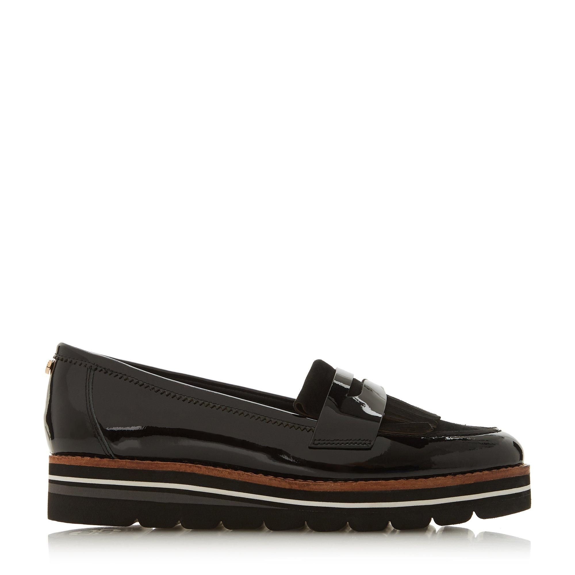 dune gracella loafers navy