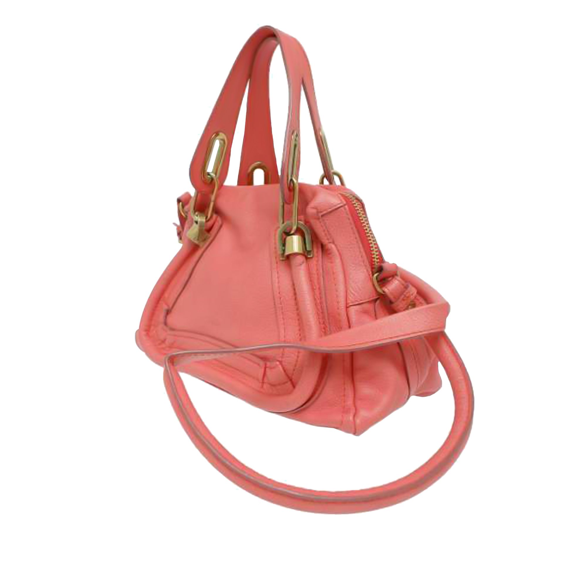 VINTAGE. RRP AS NEW. The Paraty satchel features a leather body, flat leather handles, a detachable rolled leather strap, a top zip closure, and an interior zip and slip pockets.
Dimensions:
Length 21cm
Width 29cm
Depth 12cm
Hand Drop 15cm
Shoulder Drop 40cm

Original Accessories: Dust Bag

Color: Pink
Material: Leather x Calf
Country of Origin: France
Boutique Reference: SSU105621K1342


Product Rating: GoodCondition