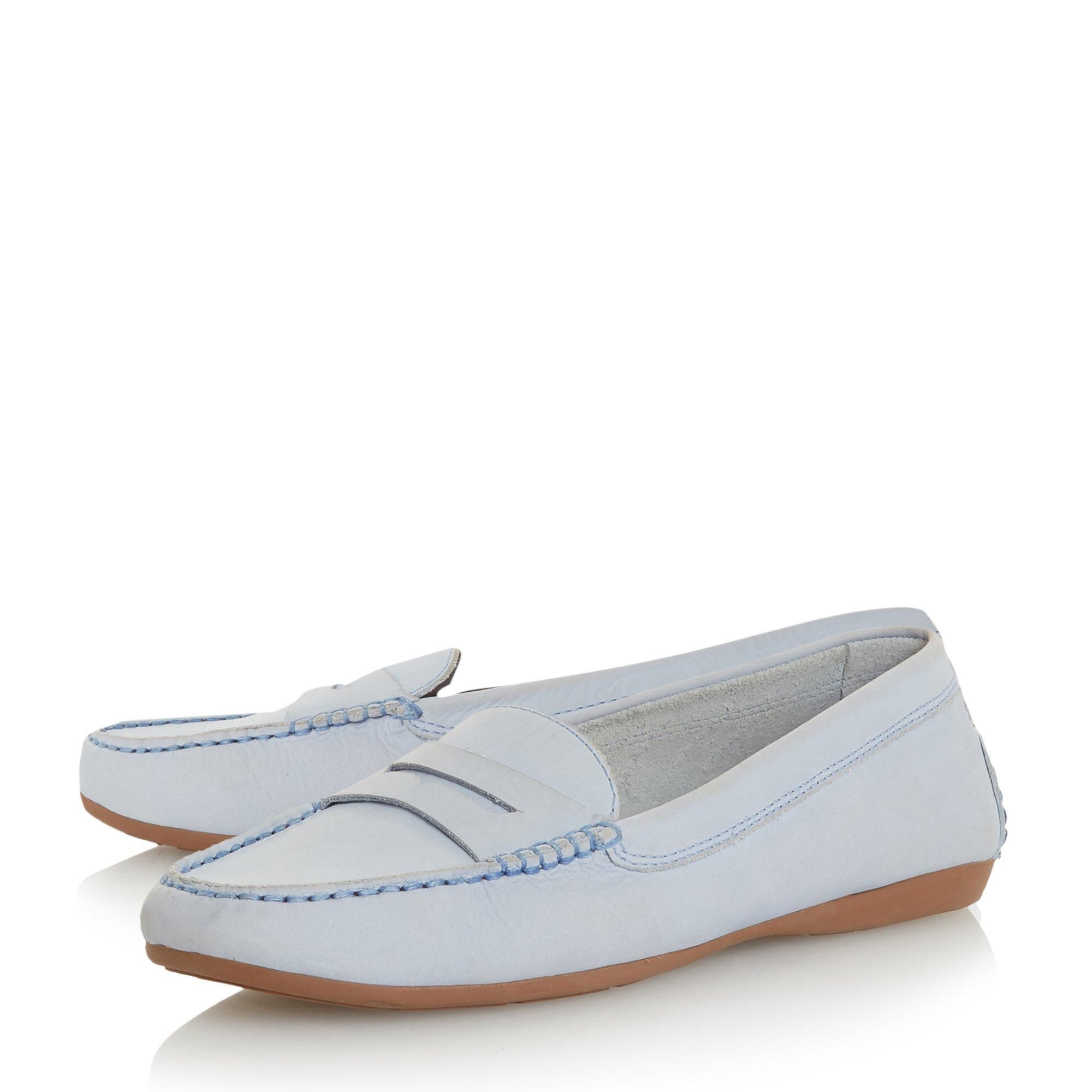 dune grover leather loafers