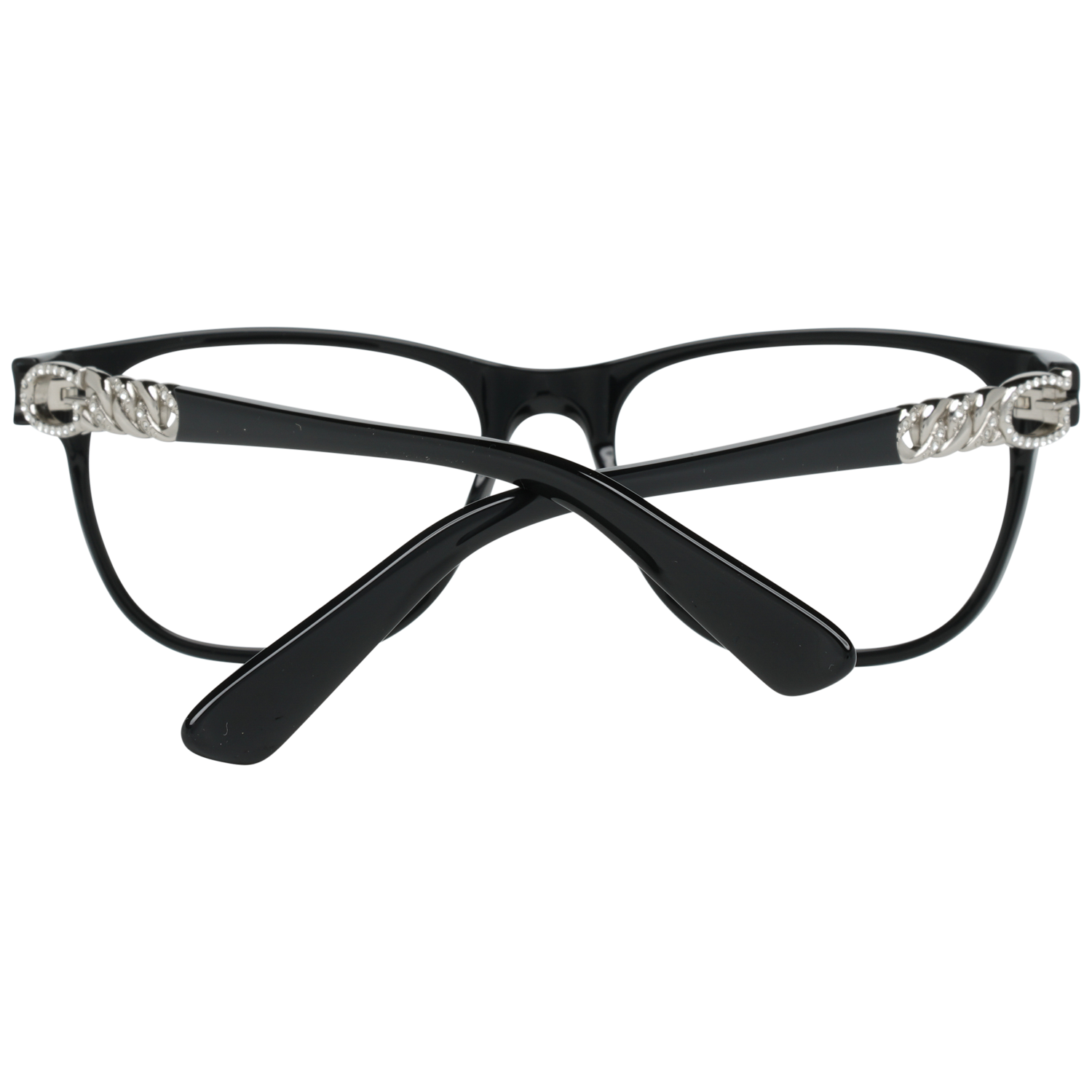 <table><tr><td>Gender</td><td>Women</td></tr><tr><td>Main color</td><td>Black</td></tr><tr><td>Frame color </td><td>Black</td></tr><tr><td>Frame material </td><td>Metal & Plastic</td></tr><tr><td>Size</td><td>52-16-135</td></tr><tr><td>Lenses width</td><td>52mm</td></tr><tr><td>Lenses heigth</td><td>40mm</td></tr><tr><td>Bridge length</td><td>16mm</td></tr><tr><td>Frame width</td><td>132mm</td></tr><tr><td>Temple length</td><td>135mm</td></tr><tr><td>Spring hinge</td><td>No</td></tr><tr><td>Style</td><td>Full-Rim</td></tr><tr><td>Shipment includes</td><td>Case, Cleaning Towel</td></tr></table>