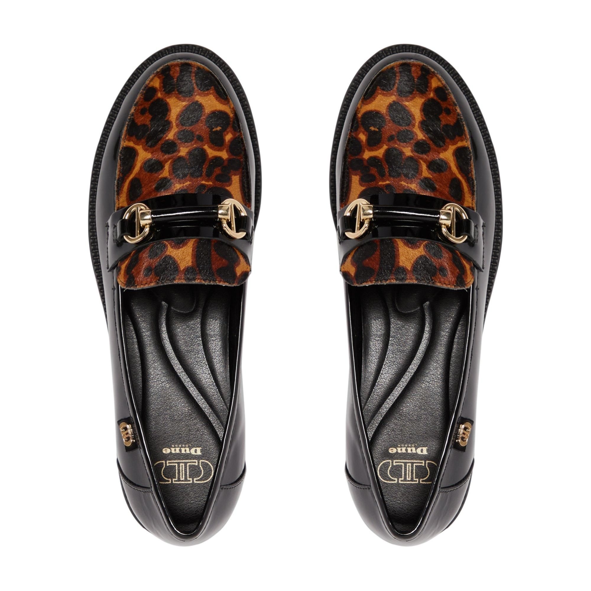 Dune Ladies GUYS Patent Snaffle Loafer