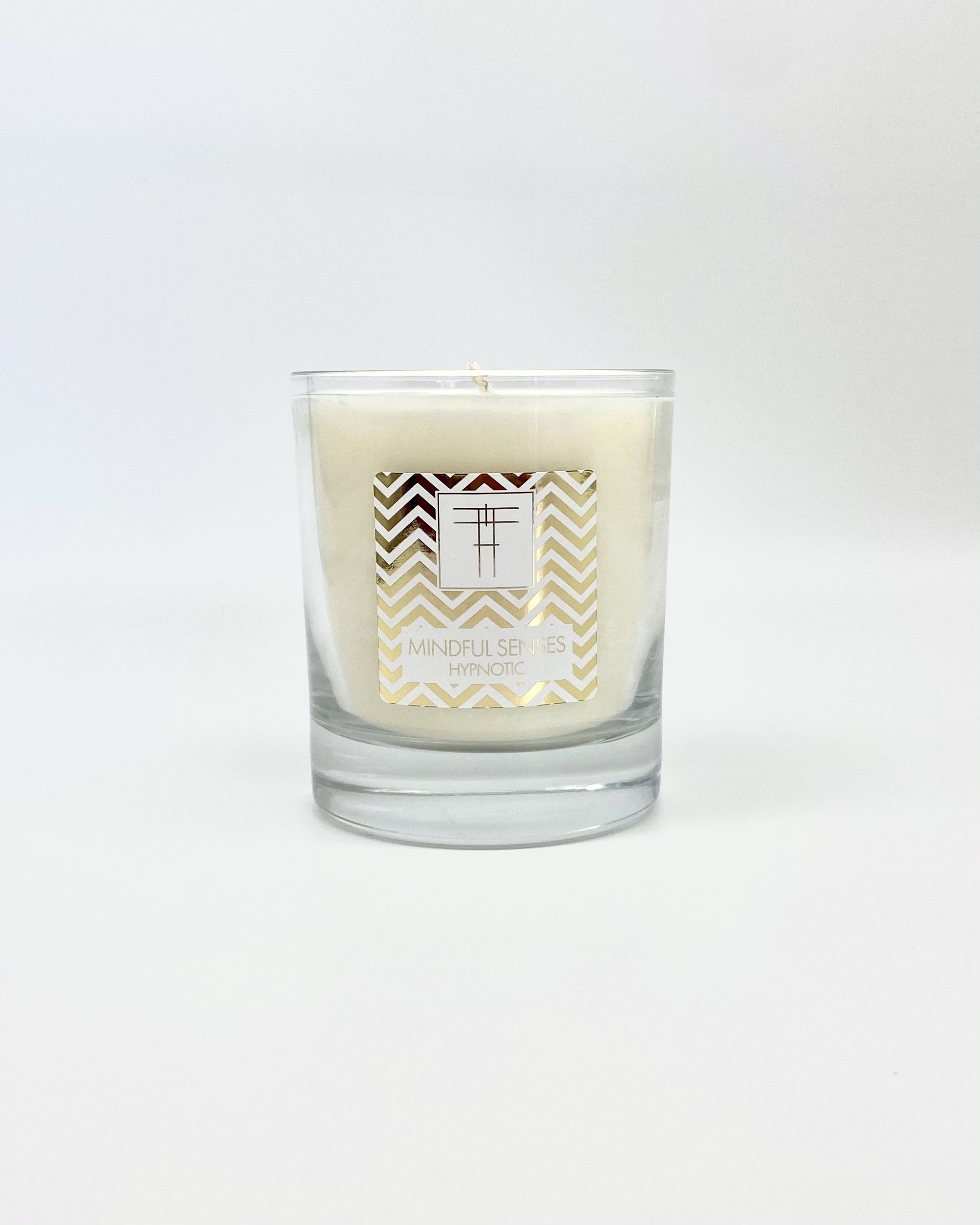Created to create a calm and restorative environment, Mindful Senses Candle are emotive triggers of colour, scent and mood. Take a sensuous journey and quiet the distracting static brought fourth by the stresses of life with this expansive and transcendental candle. 

Notes of jasmine, gardenia, neroli, amber, frankincense, vanilla and sandalwood grace the sense like a warmbath, allowing your mind and soul to reach an inner peace.

100% Natural organic soy wax.

100% Britsh designed,crafted and manufactured.

Size 300cl 45+ Hour burn time.