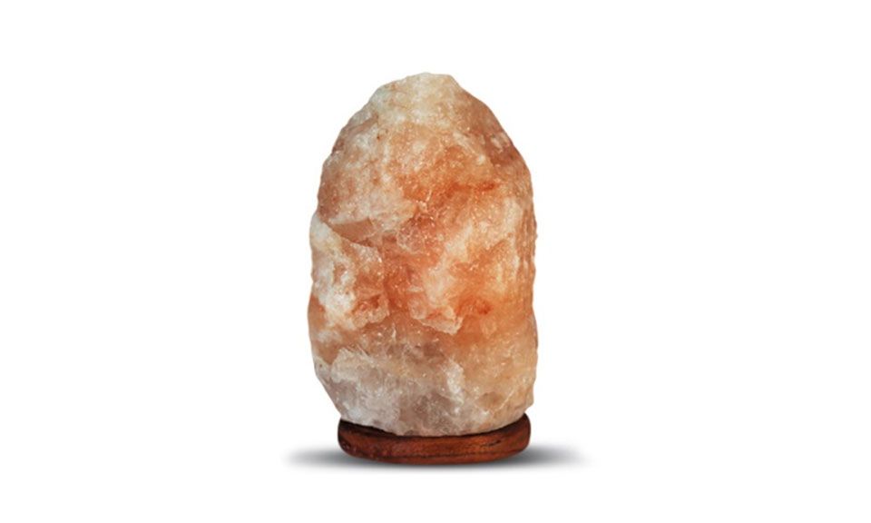 This handcrafted salt lamp can look great in many modern homes.

Product Details :

Believed to create negatively-charged ions in the air to help fight pollution caused by electrical equipment
Made of Himalayan salt rock
Handcrafted
Wooden base


Dimensions :

Small: 17.5cm (H) x 12cm (W) x 12cm (D)
Medium: 23.5cm (H) x 15cm (W) x 15cm (D)
Large: 25cm (W) x 18cm (H) x 18cm (D)
Extra Extra Large XX LARGE:  28cm (W) x 21cm (H) x 21cm (D) (approx.)
