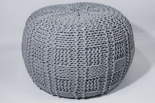 This pouf is a really practical product and perfect as an accessory to revisit the look of the living room! It features a woven cotton thread surface. The uses of a floor cushion are many: perfect as a seat for an extra guest, as a footrest to combine with a sofa or armchair or as a practical support surface for a coffee cup or everyday objects.
The dimensions of 50x50 x 30 cm make it an accessory that is easy to adapt with existing furnishings and above all light and perfect to move as needed. The woven cotton surface is resistant to daily use and does not require special cleaning.
The braided look is a must have of the moment and you can't miss this brand new footstool!

Details
Type: Ottoman 
Color: gray / coffee / cyan 
Primary material: cotton 
Secondary material: polystyrene balls (EPS) 
Material: 100% Cotton 
Weight: 2.1 kg 
Maximum load: 120 kg 
Assembly: does not require assembly 
 
Strengths
● Maximum seating comfort       
● Top-level assembly       
● Modern design       
● Multifunctional       
● Made with care and precision       
Dimensions
Product size and weight: 50x50x30 (2.1 kg)
packing size: 50x 50 x 40cm (L xwxh)
 
The offer includes: 1 x ottoman
 
Tips for care
● Clean with a damp cloth (use a mild chemical if necessary)       
● Treat small stains with distilled water and a cloth asciu tto       
● Try to remove stubborn dirt with soap-based solutions       
● Do not use abrasive products or solvents       
● Vacuum with a specific nozzle