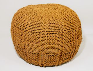 This pouf is a really practical product and perfect as an accessory to revisit the look of the living room! It features a woven cotton thread surface. The uses of a floor cushion are many: perfect as a seat for an extra guest, as a footrest to combine with a sofa or armchair or as a practical support surface for a coffee cup or everyday objects.
The dimensions of 50x50 x 30 cm make it an accessory that is easy to adapt with existing furnishings and above all light and perfect to move as needed. The woven cotton surface is resistant to daily use and does not require special cleaning.
The braided look is a must have of the moment and you can't miss this brand new footstool!

Details
Type: Ottoman 
Color: gray / coffee / cyan 
Primary material: cotton 
Secondary material: polystyrene balls (EPS) 
Material: 100% Cotton 
Weight: 2.1 kg 
Maximum load: 120 kg 
Assembly: does not require assembly 
 
Strengths
● Maximum seating comfort       
● Top-level assembly       
● Modern design       
● Multifunctional       
● Made with care and precision       
Dimensions
Product size and weight: 50x50x30 (2.1 kg)
packing size: 50x 50 x 40cm (L xwxh)
 
The offer includes: 1 x ottoman
 
Tips for care
● Clean with a damp cloth (use a mild chemical if necessary)       
● Treat small stains with distilled water and a cloth asciu tto       
● Try to remove stubborn dirt with soap-based solutions       
● Do not use abrasive products or solvents       
● Vacuum with a specific nozzle