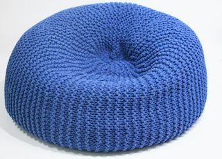 Oval pouf with knitted cotton lining and a touch of bright color. Not removable. Polyester padding included.
The decorative pouf, made with chunky knit yarn, is super comfortable and incredibly practical. It can be used as an additional pouf in the living room, as a comfortable footstool or as storage next to the sofa, for example a magazine - this small pouf is particularly and versatile. The coarse knitted cotton cover is particularly durable, easy to clean. It has a trendy style, certainly stands out at home!
● Ø70 cm oval pouf padded with 100% cotton with knitted cover       
● Knitted cotton with light and dark shades in full trend.       
● The padding includes expanded polystyrene, ideal for adapting its shape at any time.       
● Does not require assembly, so you can enjoy it as soon as you buy it.       
● Pouf with an adaptable design to be the star piece in your living room, room or study.       
● Thanks to the composition of the padding, the pouf adapts to your shape every time you sit down. Skilful modeling until the desired shape is achieved.       
● Being made from 100% cotton, this designer piece can also boast a totally natural fiber production.       
● Ideal for interiors such as living rooms or bedrooms. It is a piece with a design adaptable to all types of style and environment.       
 
Details:
Type: oval
Color: yellow, blue and gray
Primary material: cotton
Secondary material: polystyrene balls (EPS)
Assembly: does not require assembly
Maximum load: 120 kg
Strengths: Maximum sitting comfort, Top level assembly, Modern design, Multifunctional, Made with care and precision
 
Dimensions:
Height: 70 cm
Width: 70 cm
Depth: 70 cm
Weight: 4.3 kg
[Attention: Not suitable for children under 3 years of age.]