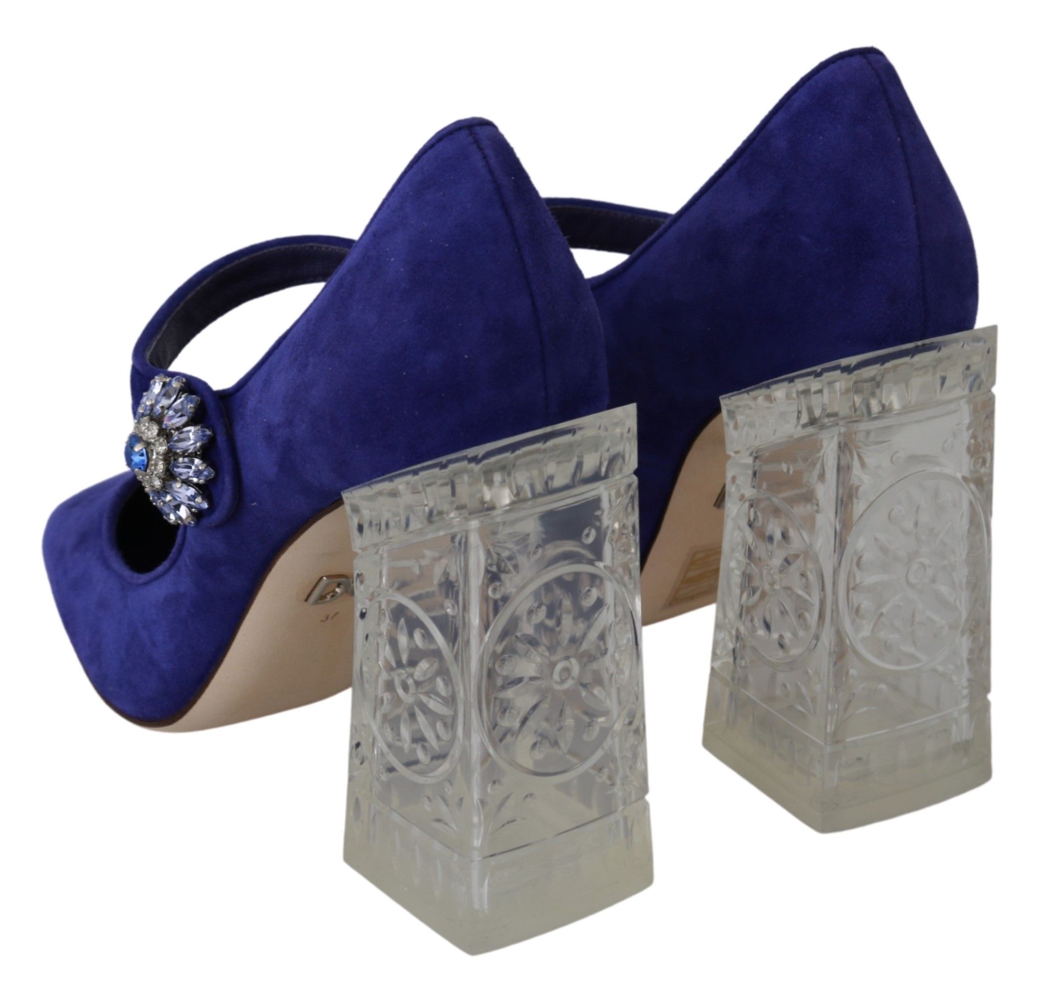 dolce and gabbana purple shoes