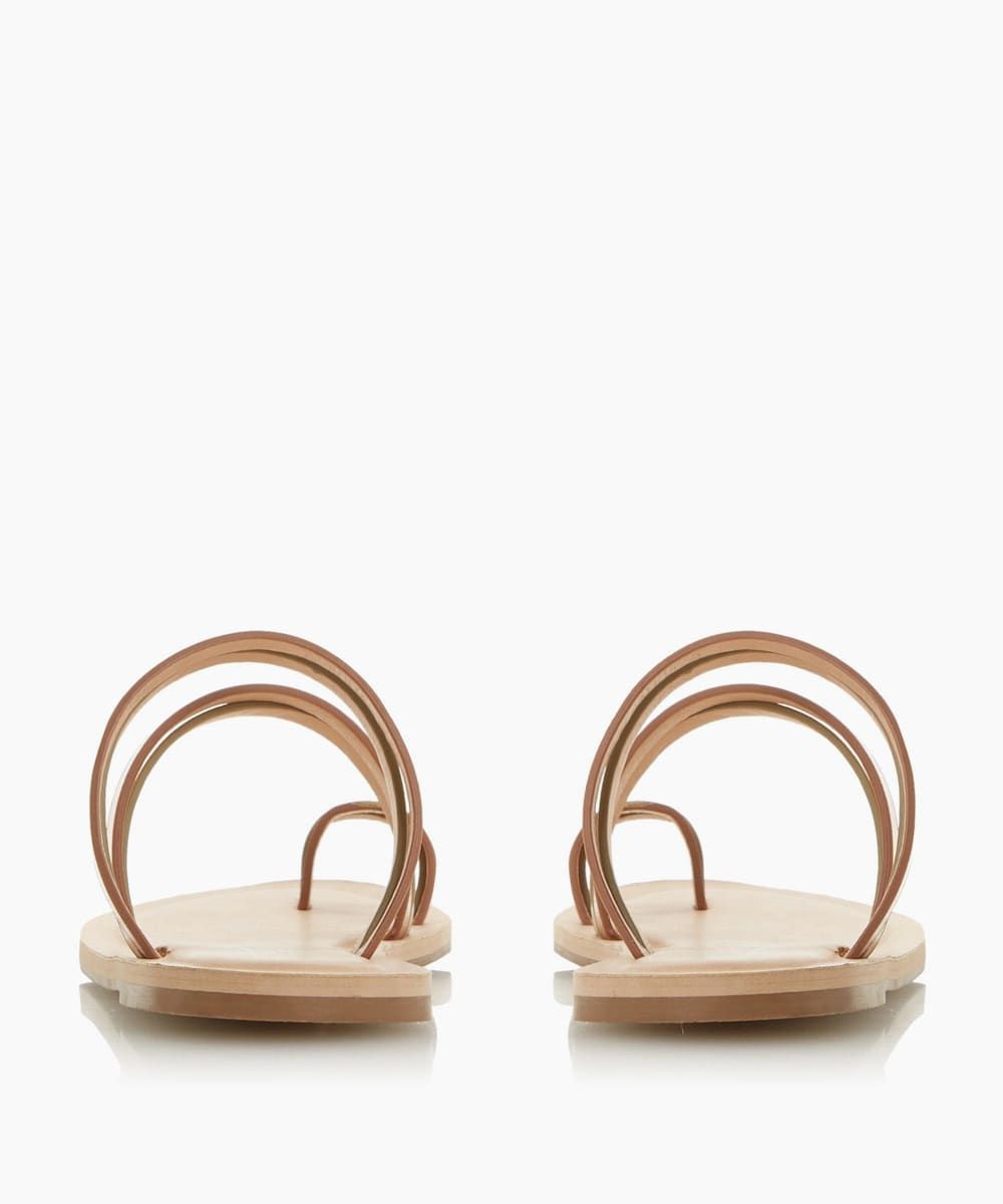 The Lane sandal from Head Over Heels is a holiday essential. Showcasing a chic multi-strap design with a double toe loop detail. It's perfect for the beach or with a maxi dress.